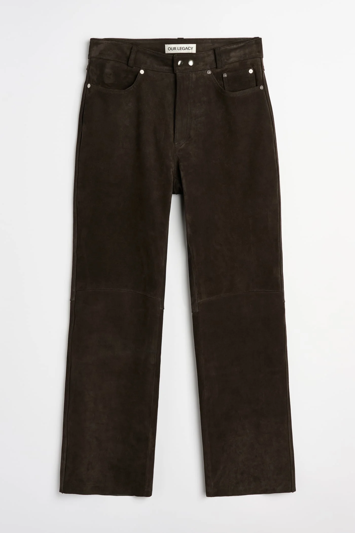 Carlson Cut Cold Brown Soaked Suede - 1