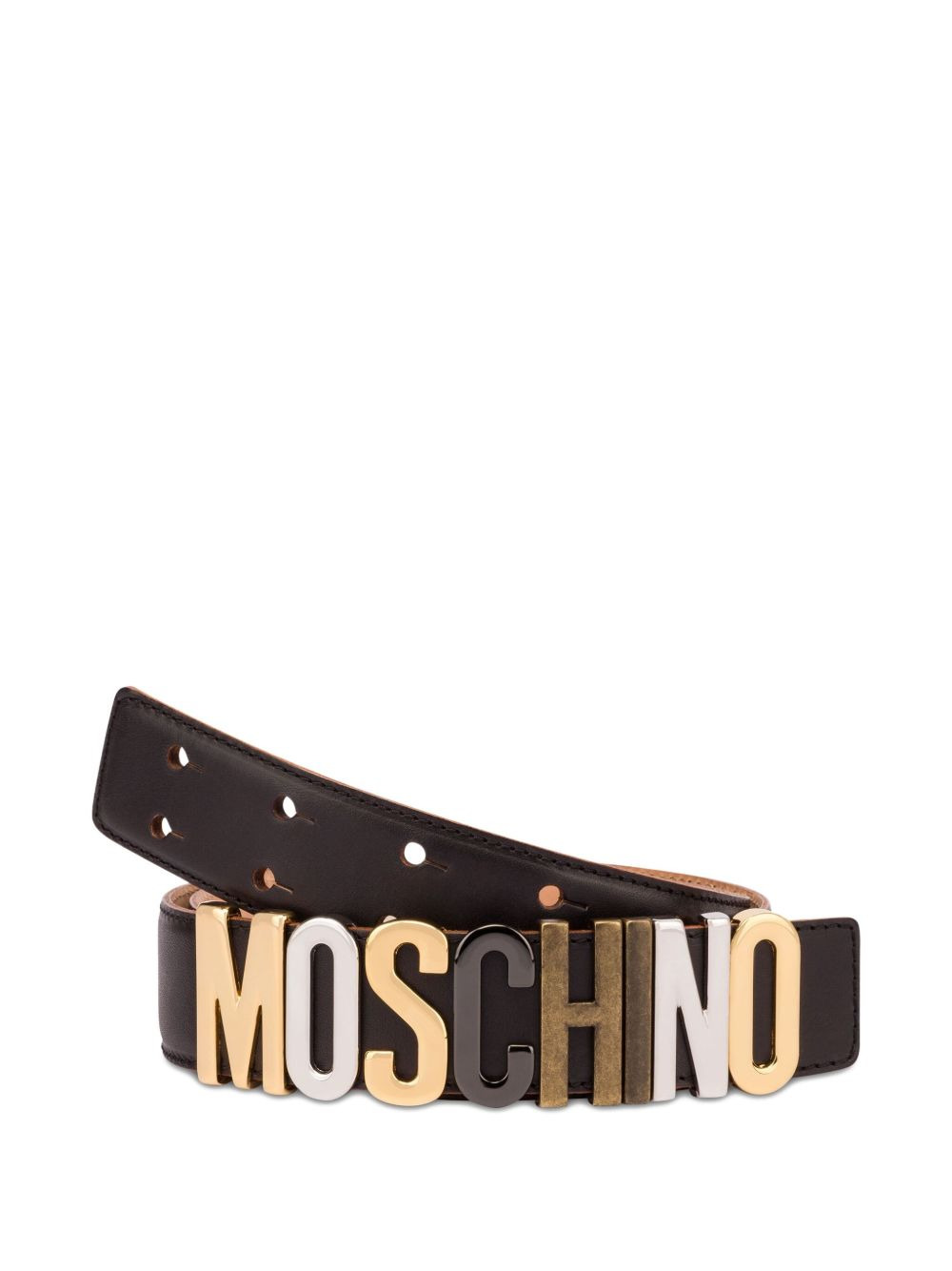 logo-lettering belt - 3