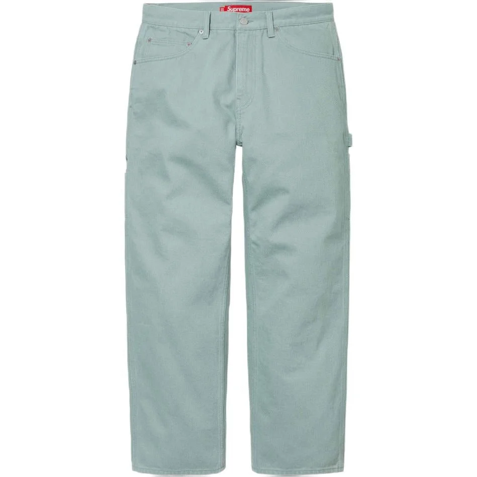 Supreme Denim Painter Pant 'Teal' SUP-SS24-233 - 1