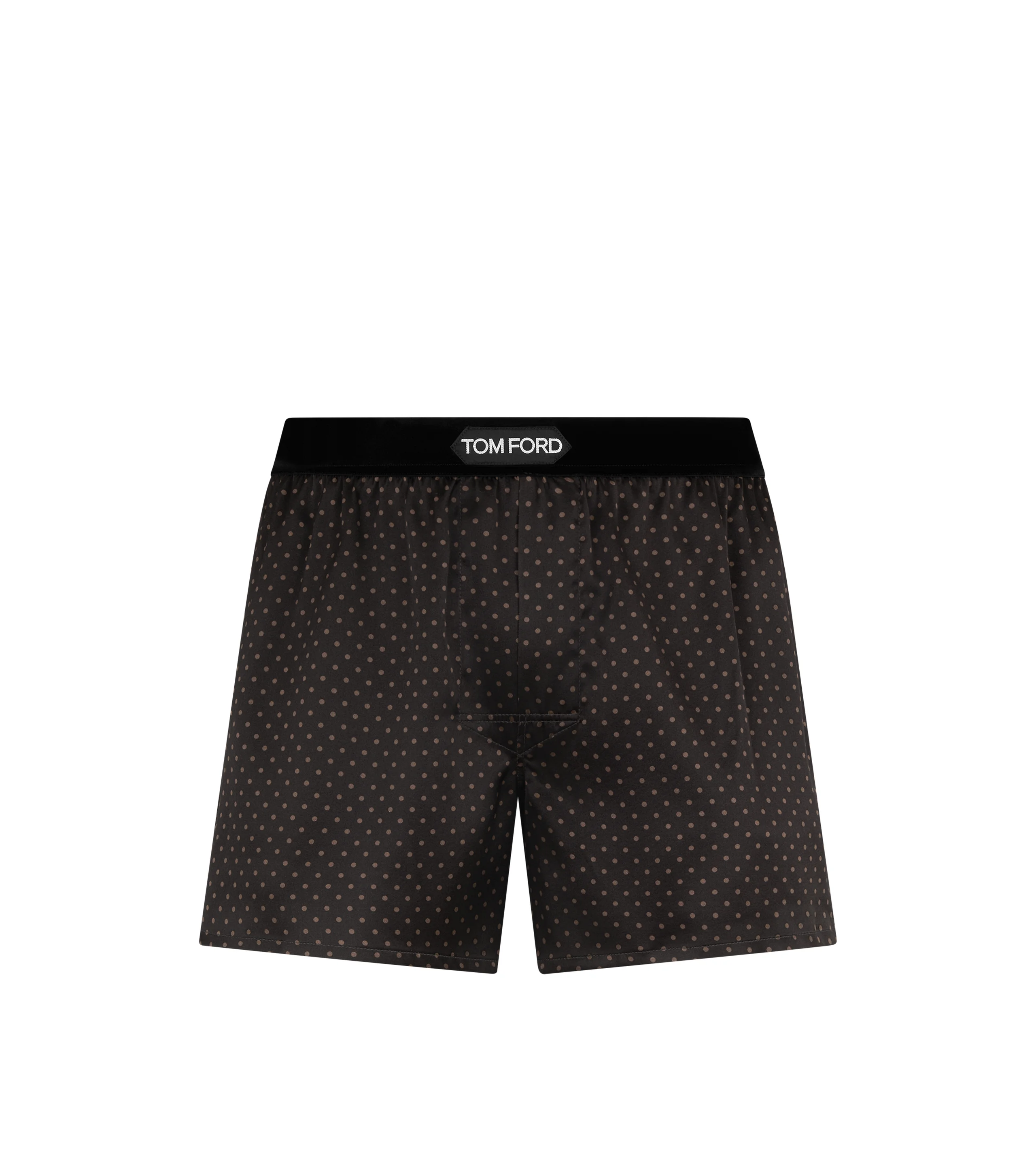 MICRODOT PRINT SILK BOXERS - 1