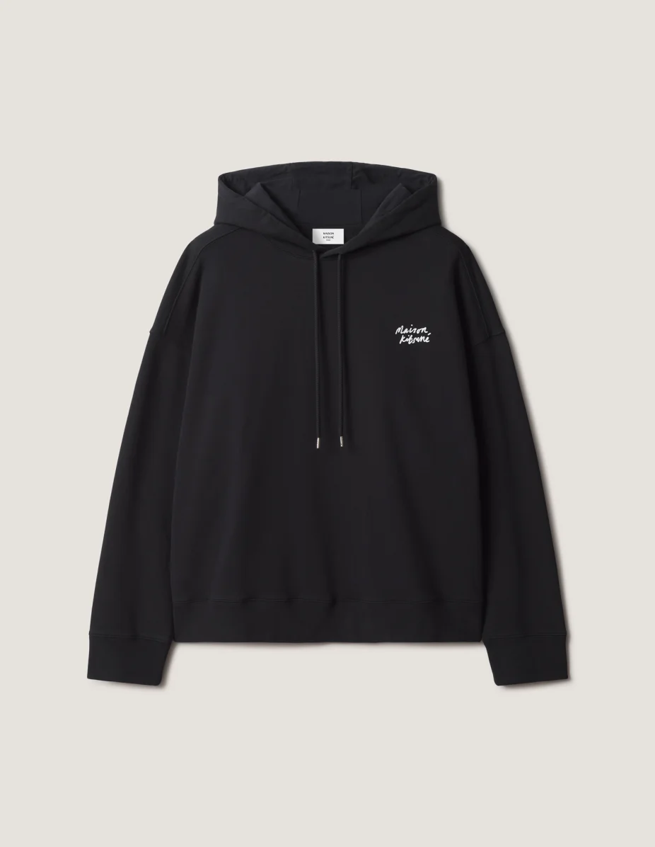 MAISON KITSUNE HANDWRITING OVERSIZE HOODIE - 1