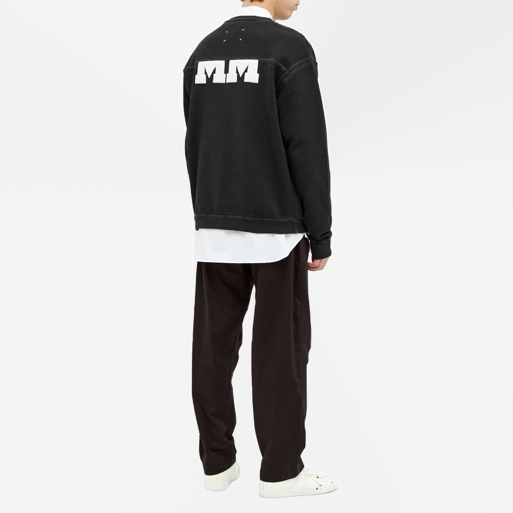 Maison Margiela 14 Mm Split Logo Crew Sweat - 6