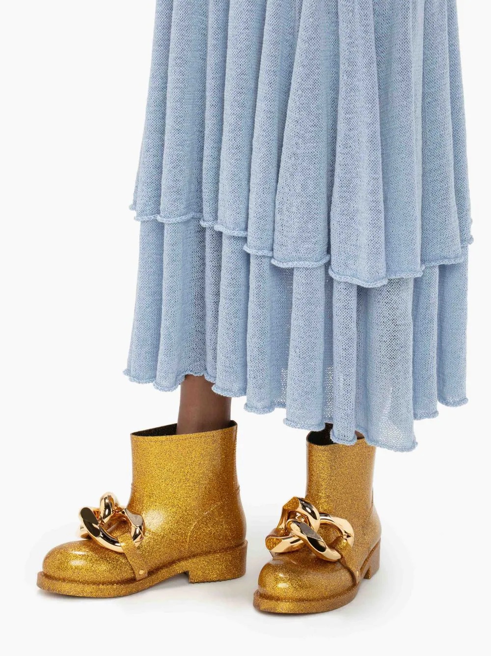 FLARED HEM RING PULLER DRESS - 6