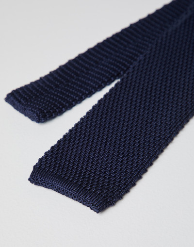 Brunello Cucinelli Silk knit tie outlook