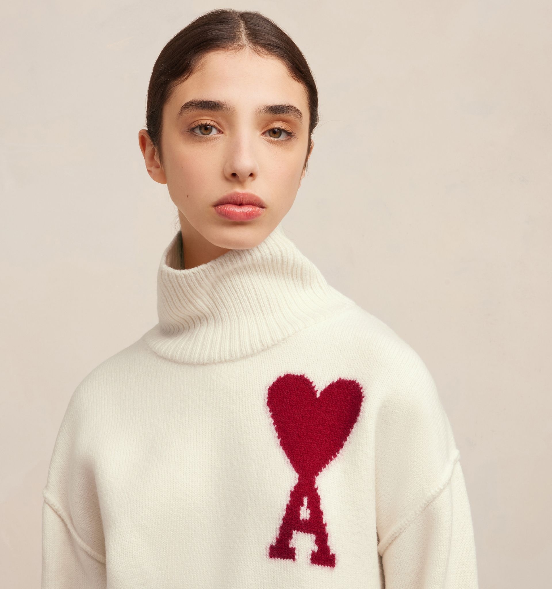 Red Ami de Coeur Sweater - 8