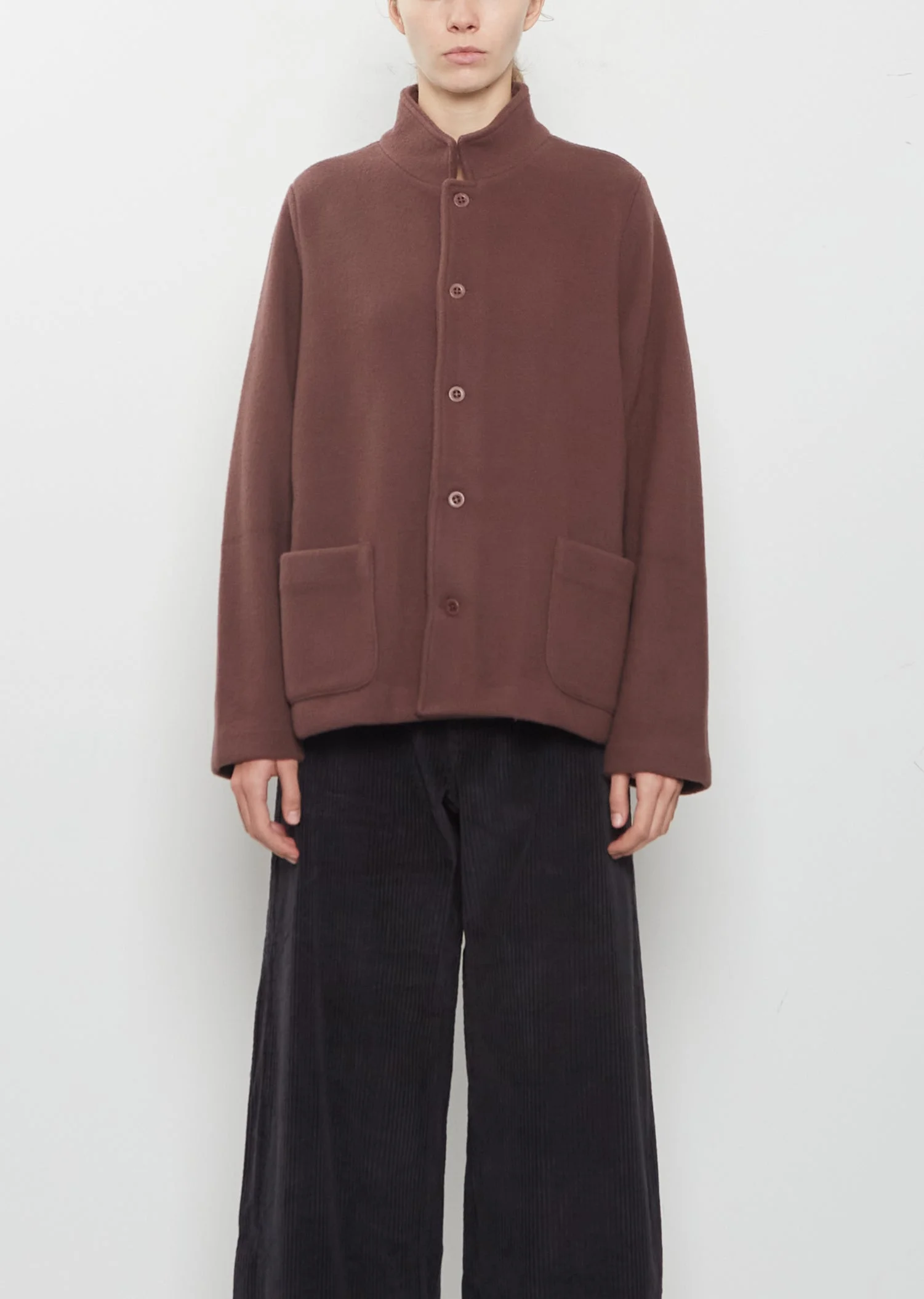 Mirto Feltro Wool Jacket — Sasso - 1
