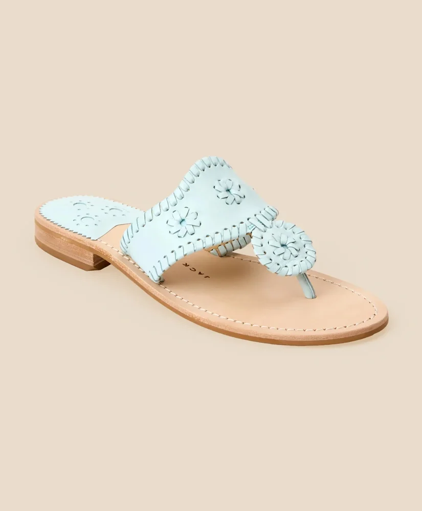 Jack Rogers Jacks Leather Flat Sandal - 1