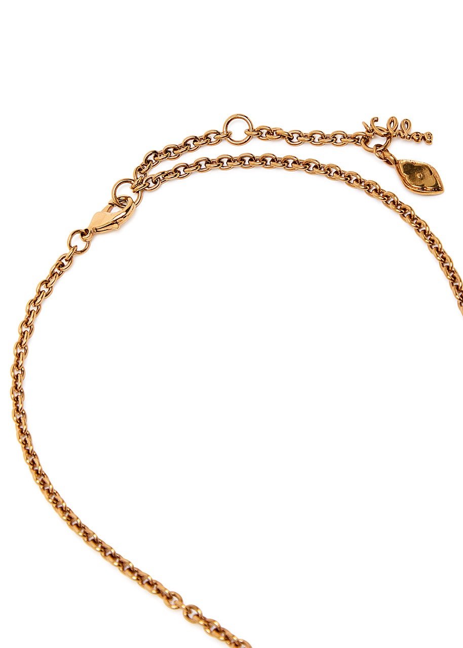 Chloe The Chloé Amulet Embellished Necklace - 4
