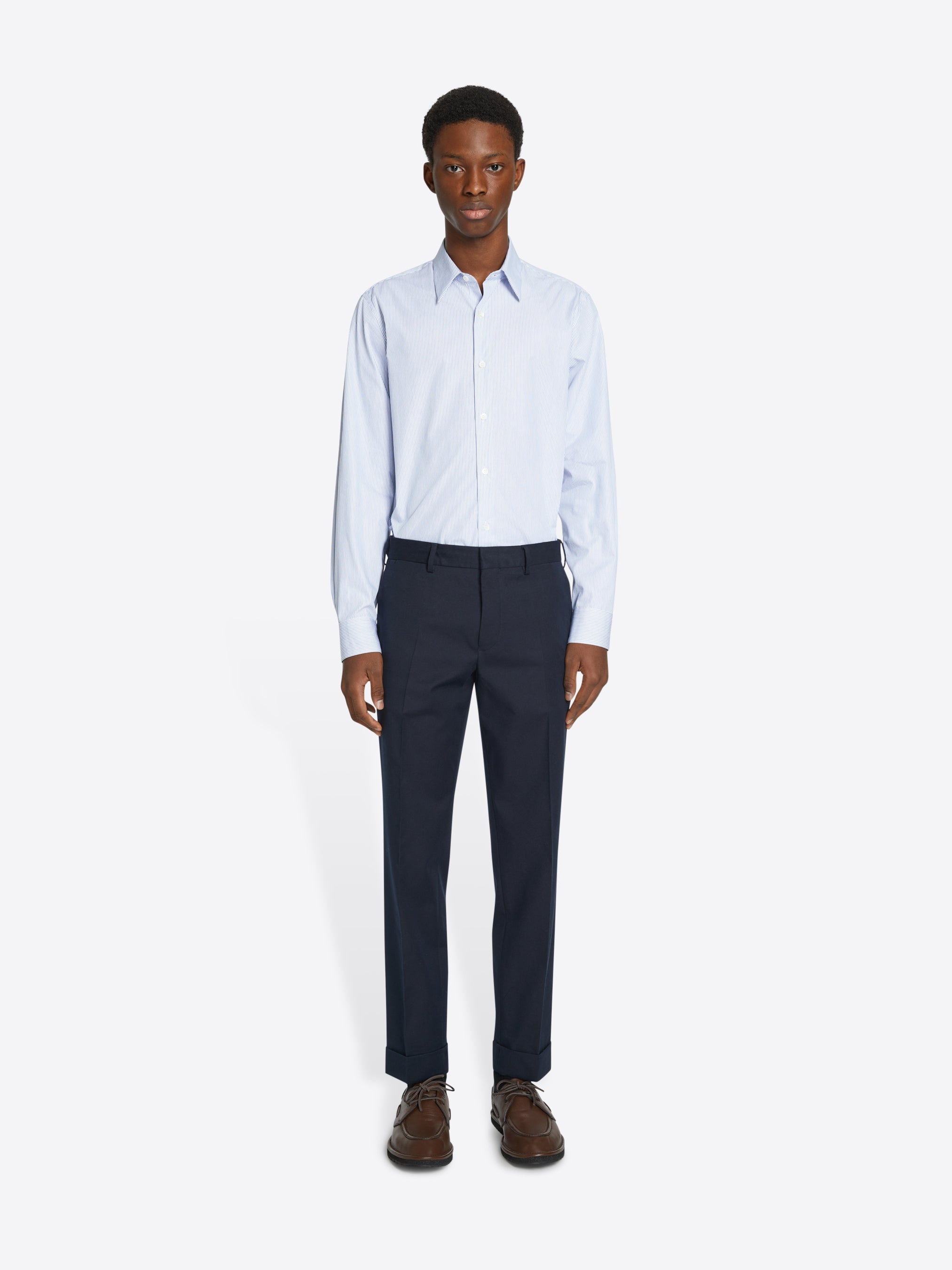 TAPERED CUFFED PANTS - 2