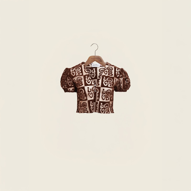모피 blouse 1