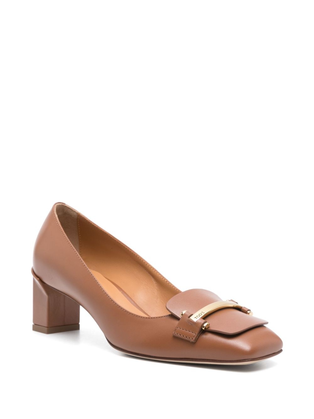50mm leather pumps - 2