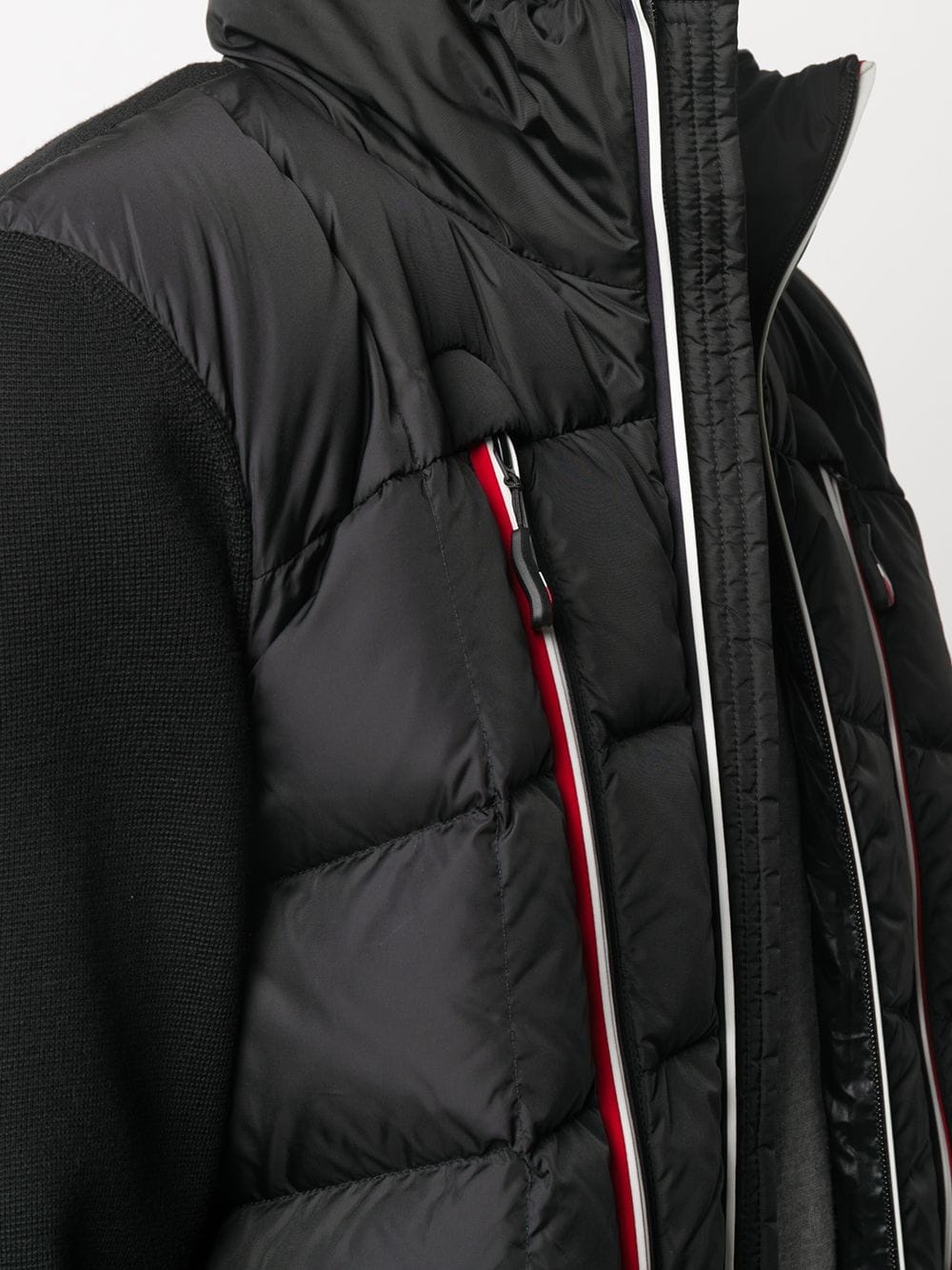 high-neck padded down jacket - 5