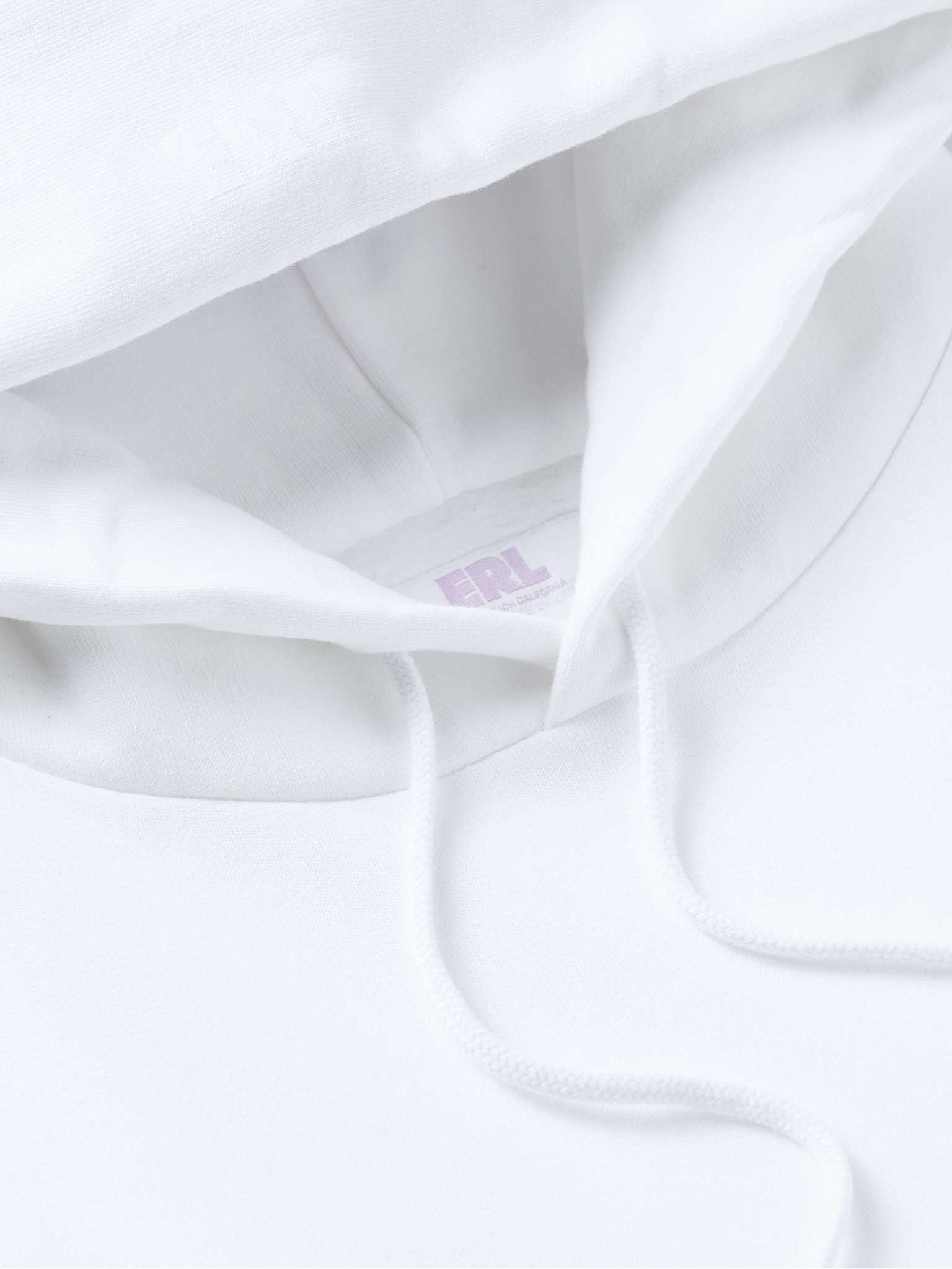 Wave Panelled Cotton-Blend Jersey Hoodie - 5