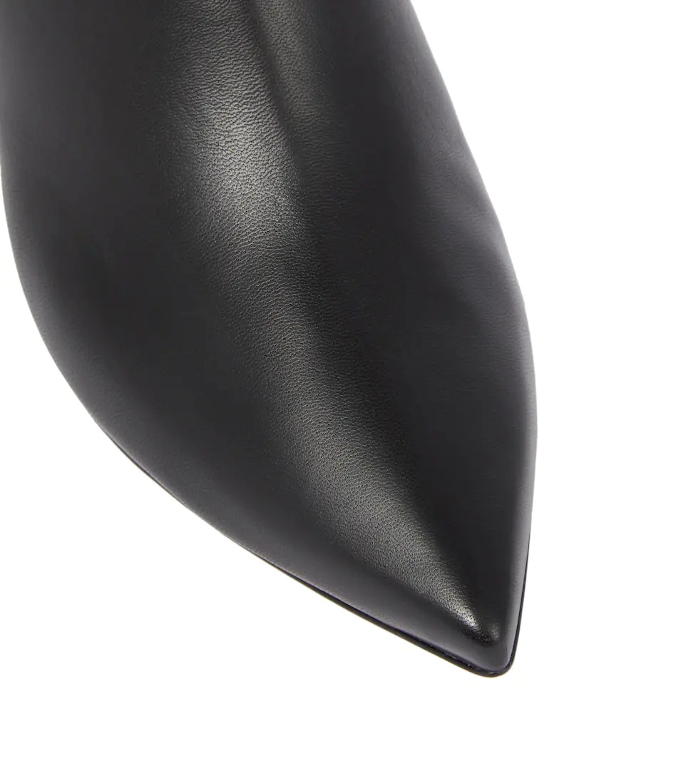 Convertible leather mules - 6