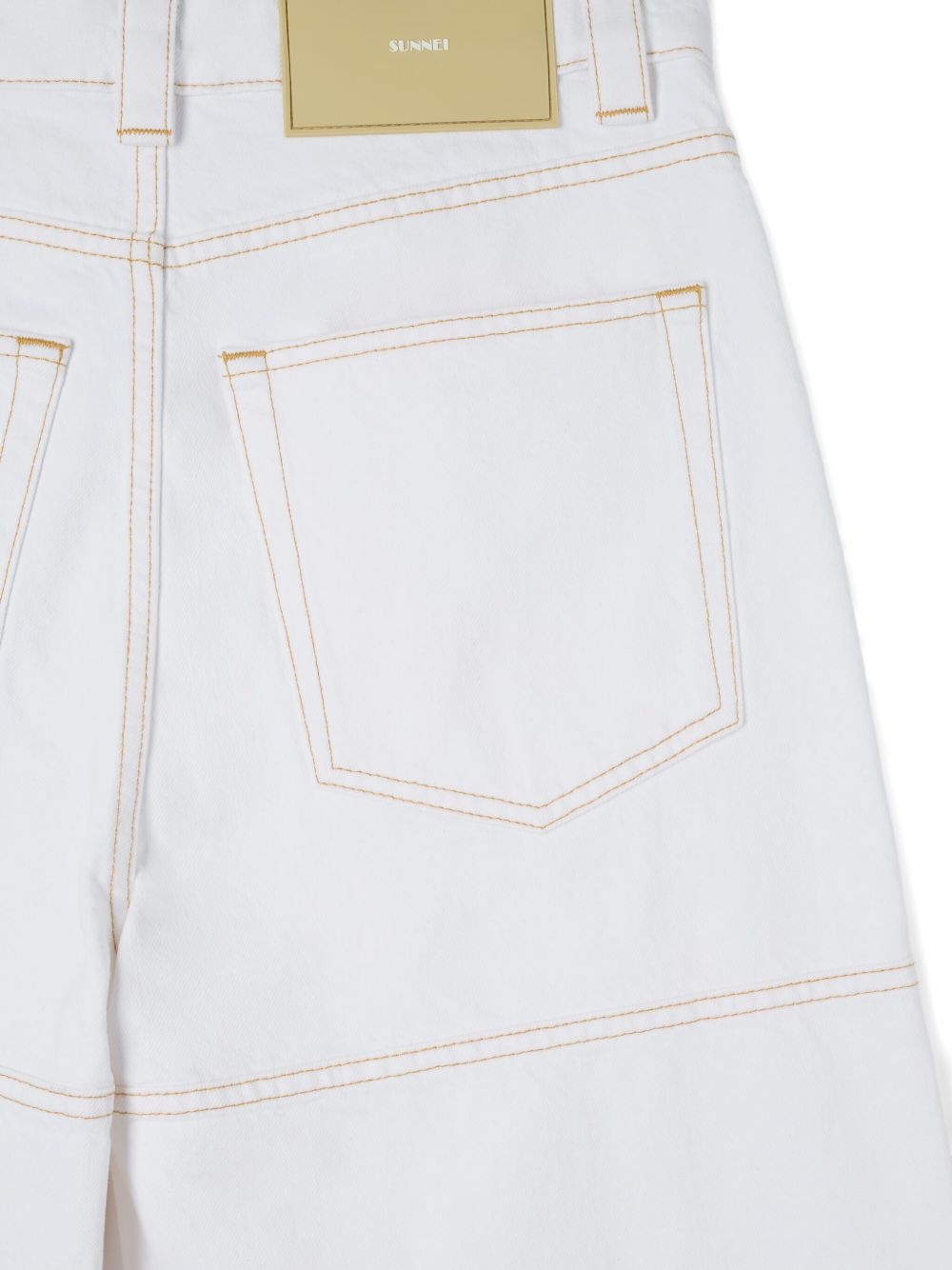 denim bermuda shorts - 4