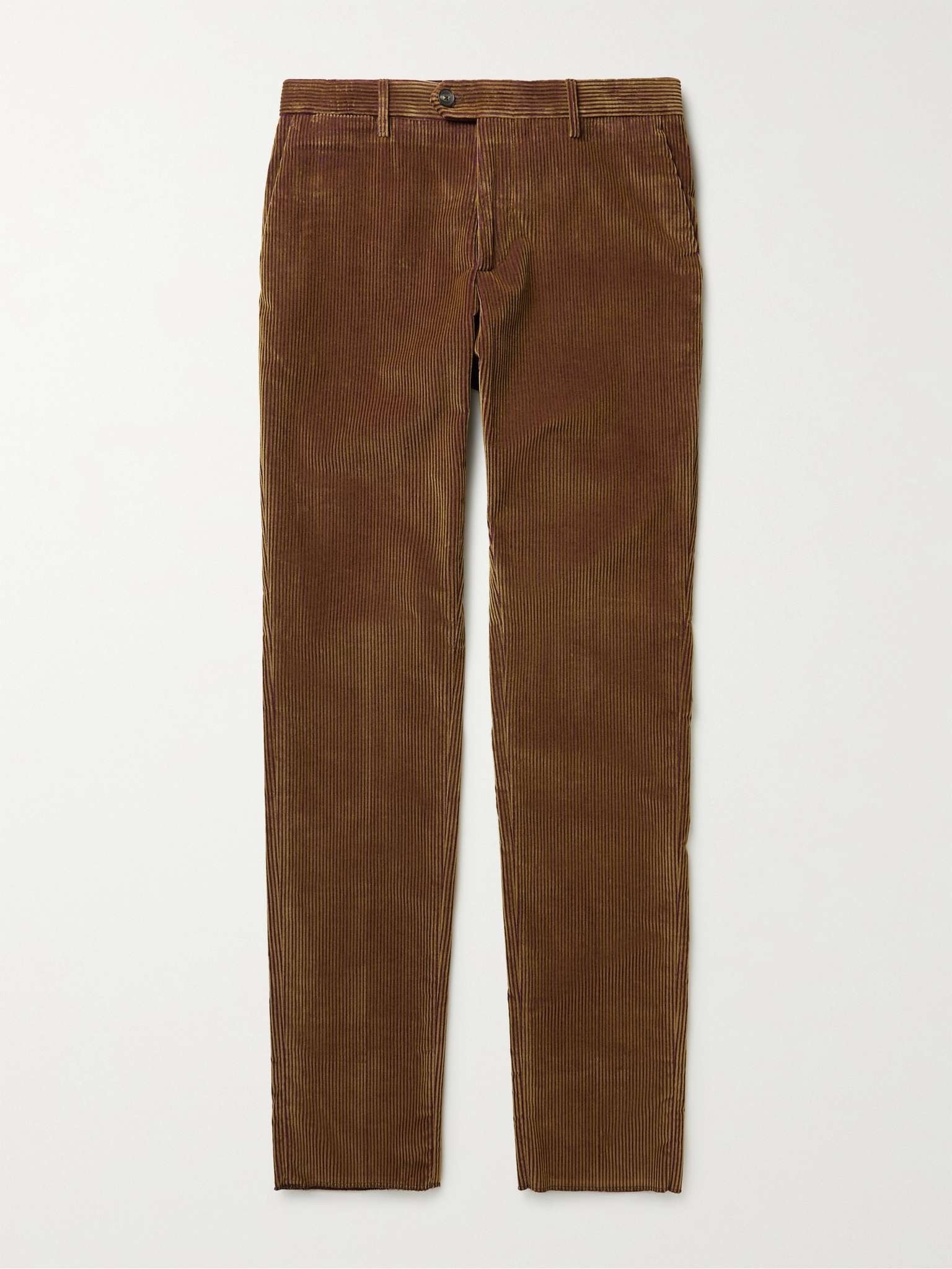 Cotton-Corduroy Suit Trousers - 1