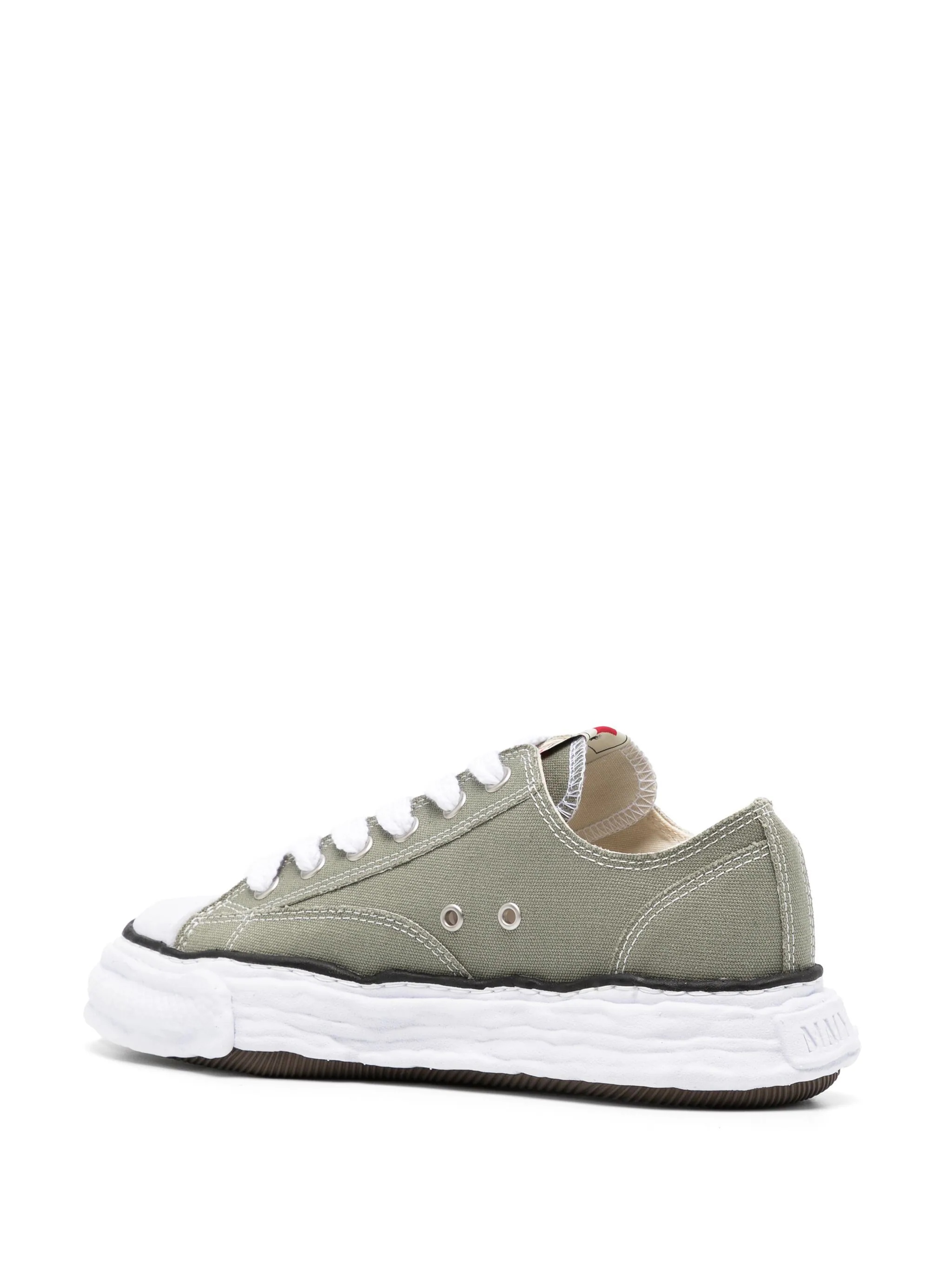 MAISON MIHARA YASUHIRO Peterson 23 Low/Original Sole Canvas Low-Top Sneakers - 3