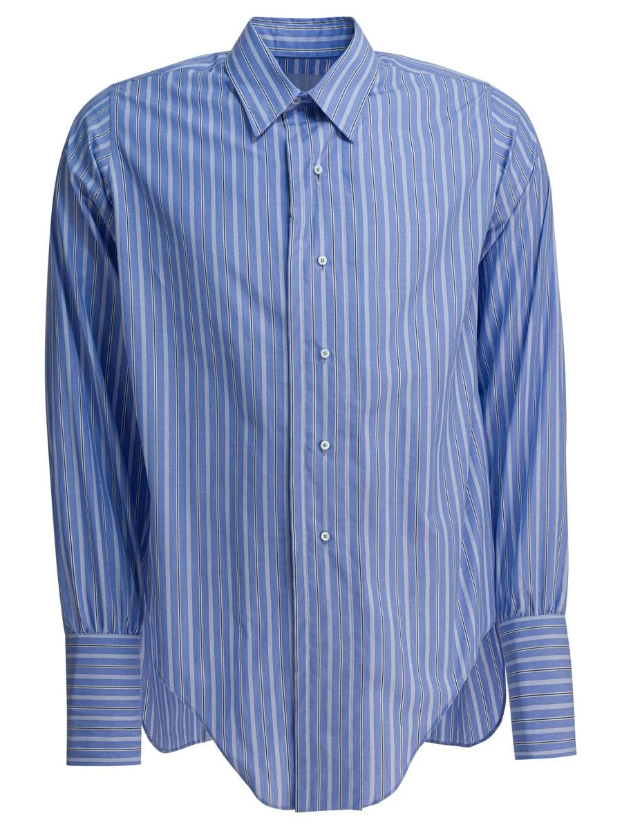 Maison Margiela Cotton Striped Shirt - 1