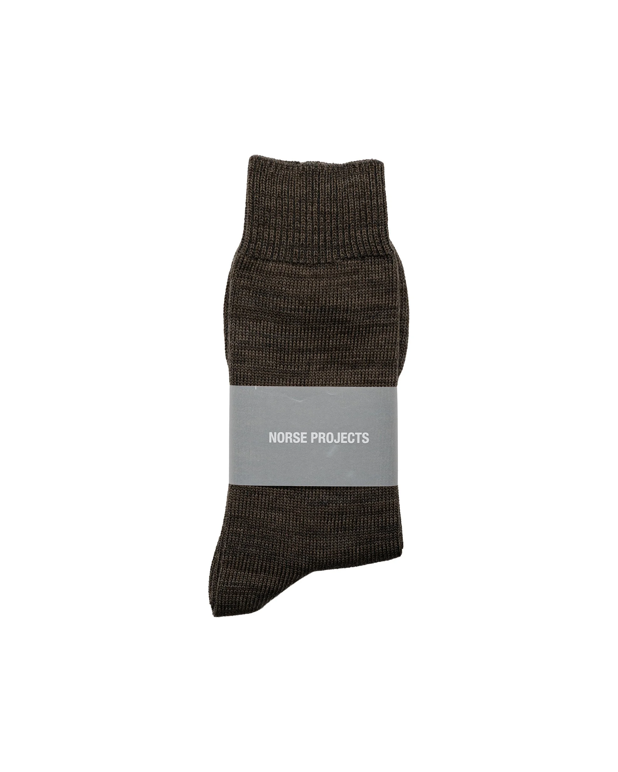 Bykle Heavy Cotton Twist Sock Beluga - 1