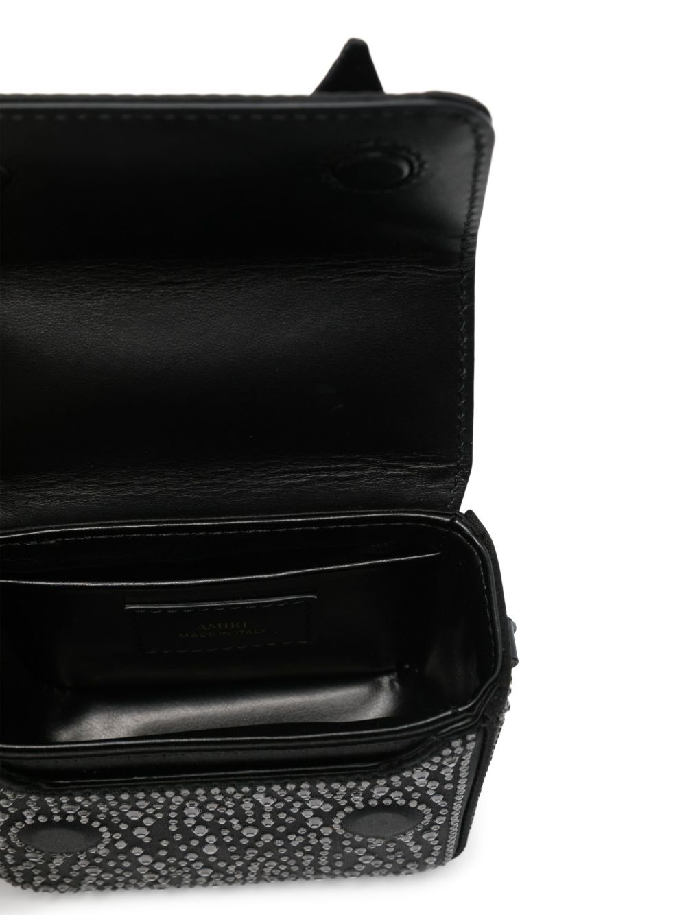 rhinestone-embellished mini bag - 5