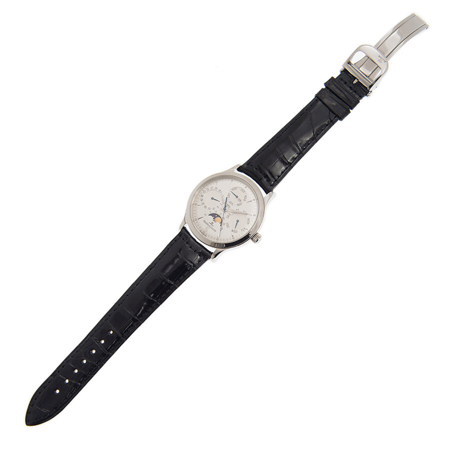 Jaeger LeCoultre Master Ultra Thin Perpetual Automatic Silver Dial Men's Watch Q149842A - 2