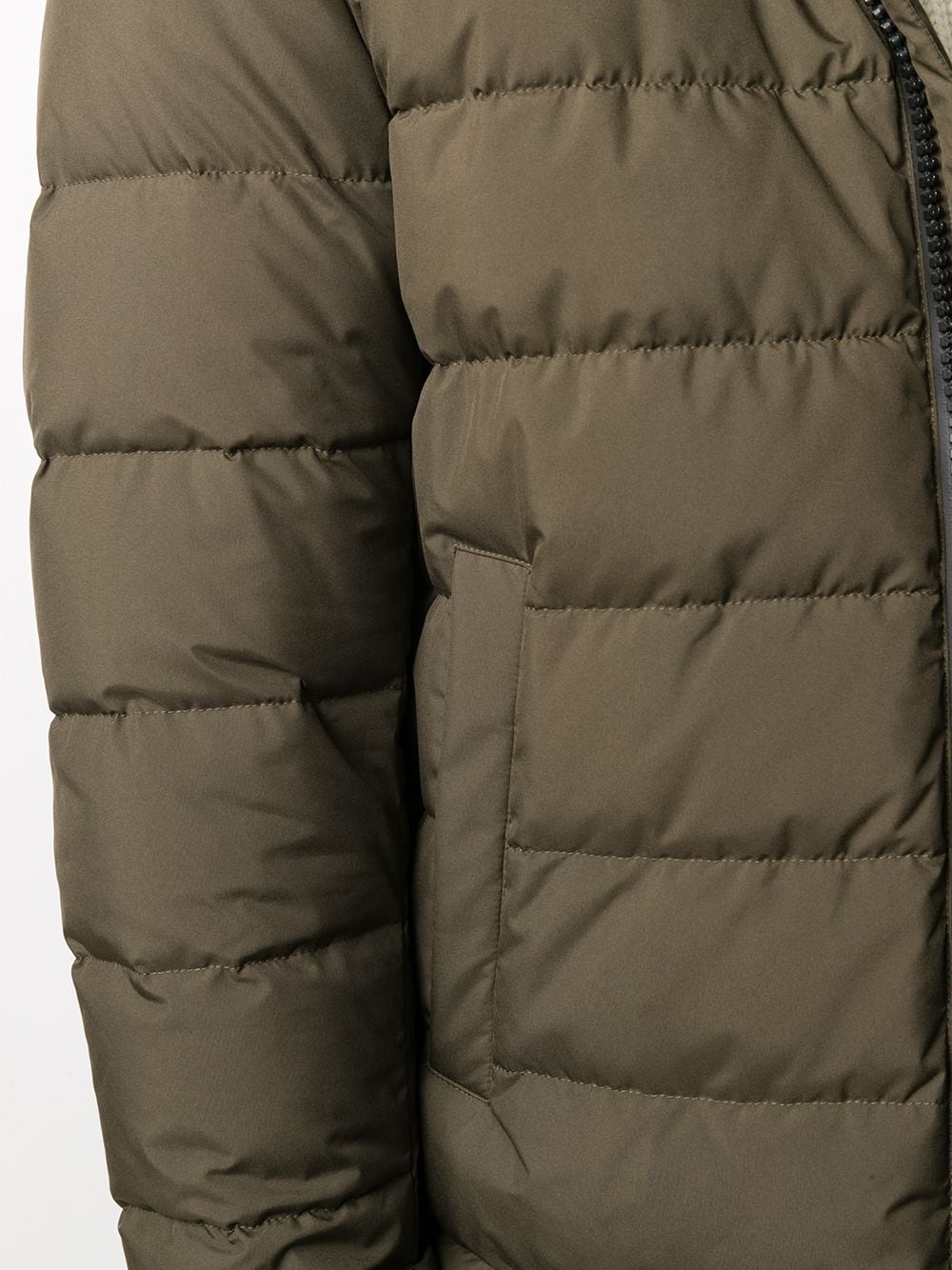 zipped padded jacket - 5