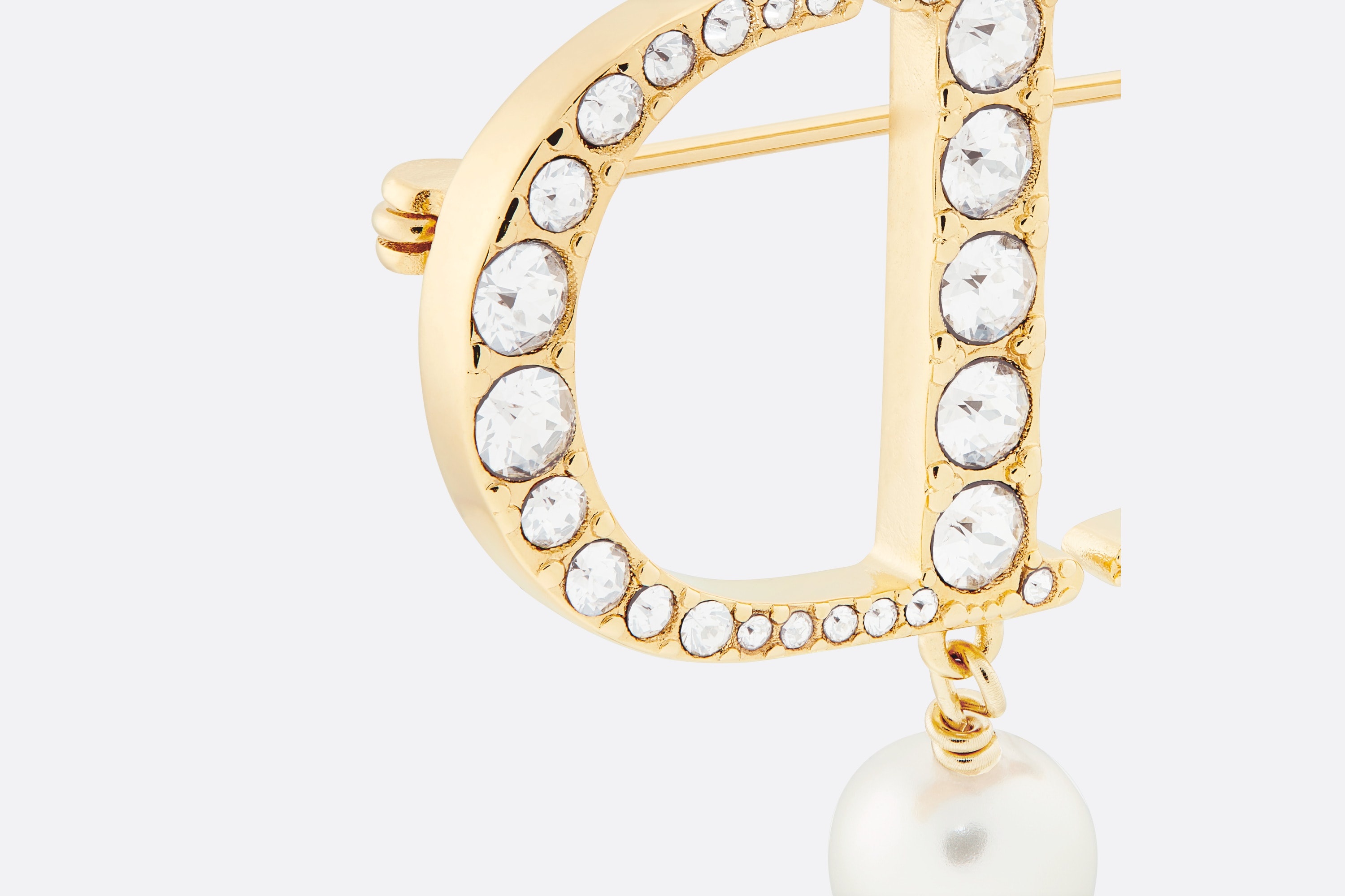 DIOR Petit CD ブローチ Dior Petit CD Brooch | REVERSIBLE
