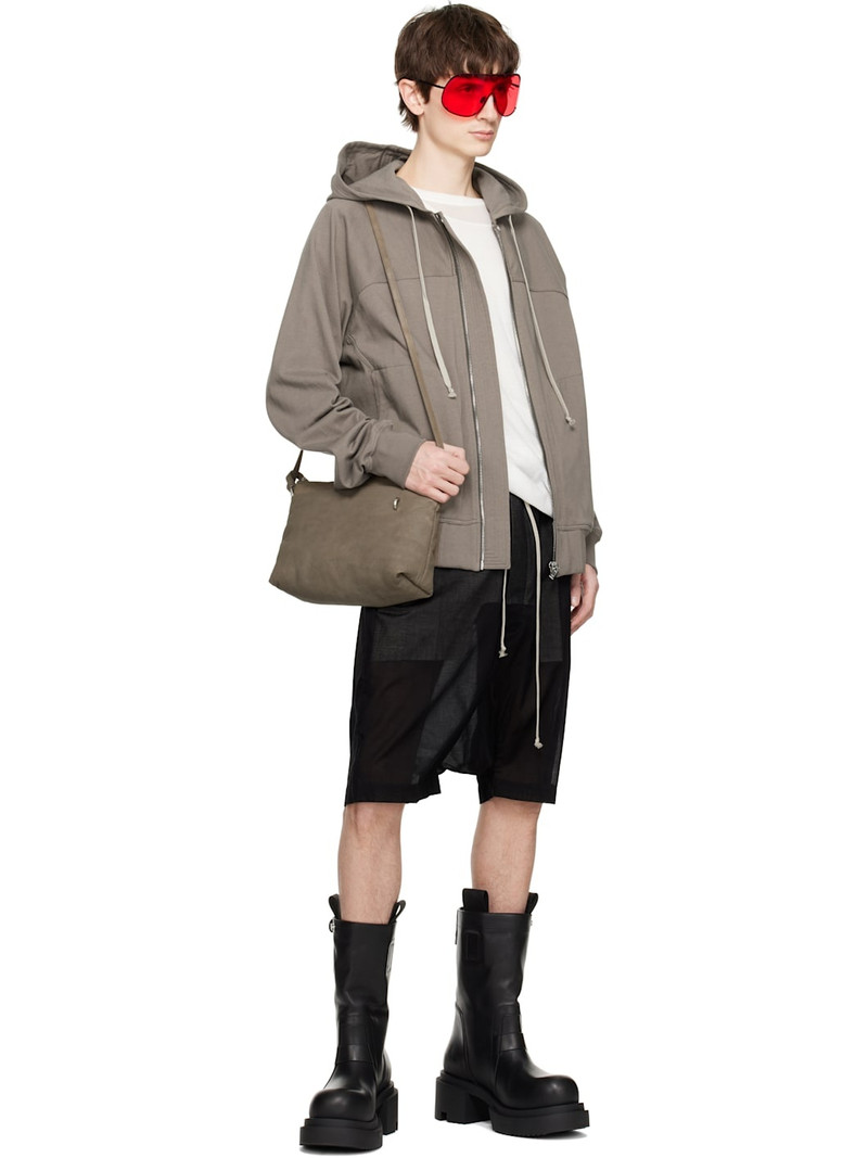 Rick Owens Black Hollywood Rick's Pods Shorts outlook