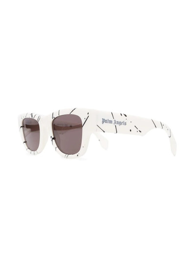 Palm Angels Pasadena square-frame sunglasses outlook