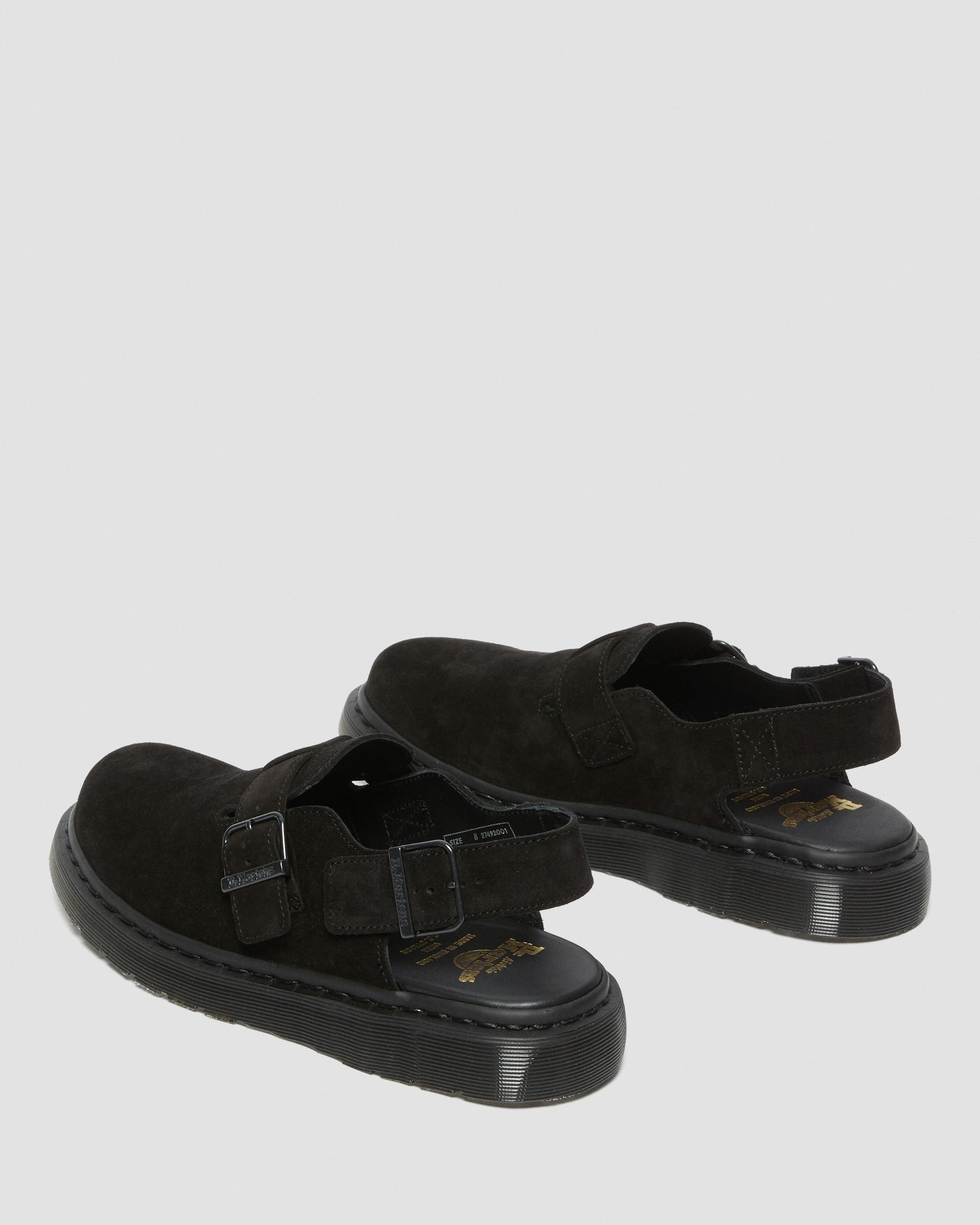 Jorge Made in England Suede Slingback Mules - 10