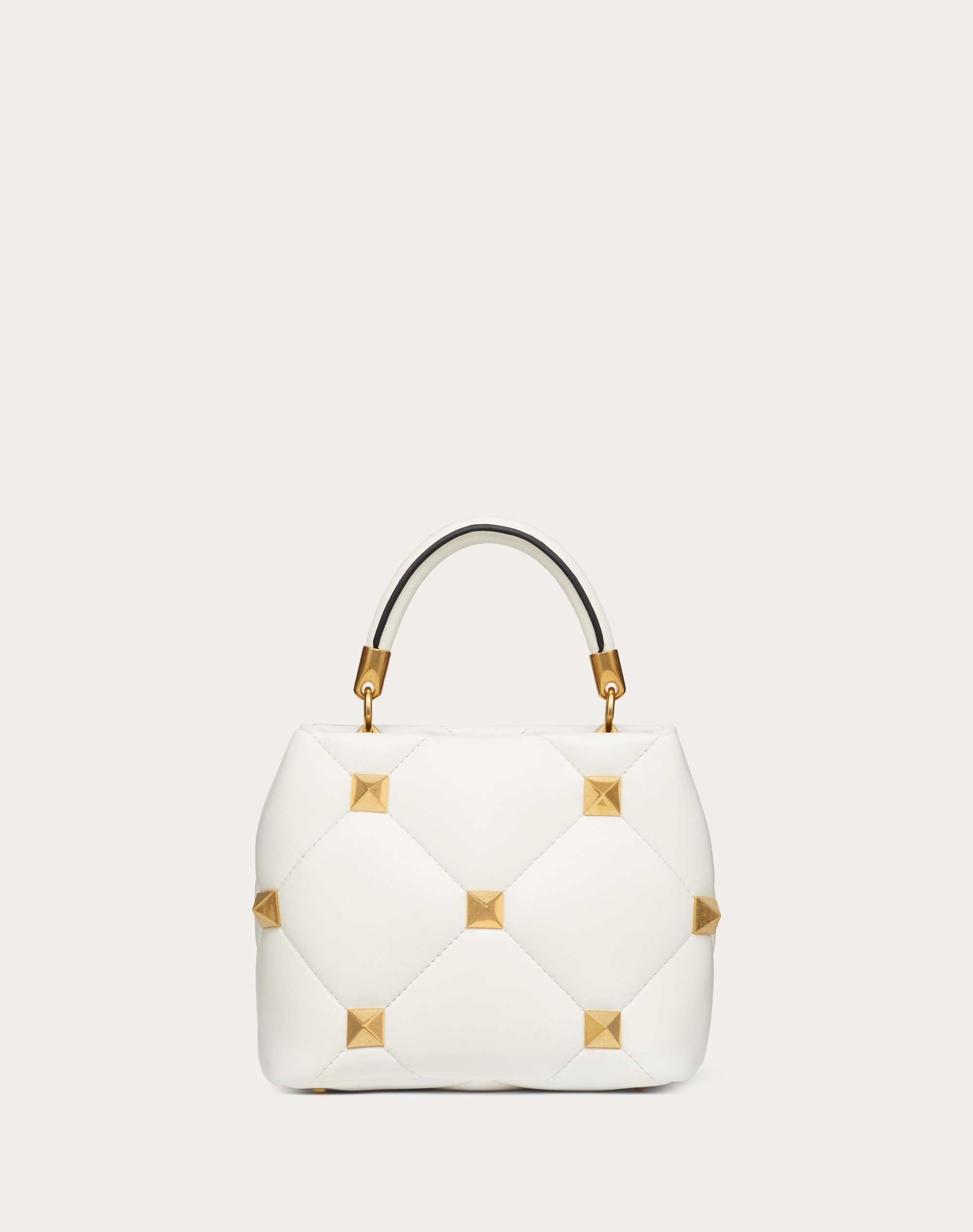 SMALL ROMAN STUD THE HANDLE BAG IN NAPPA - 4