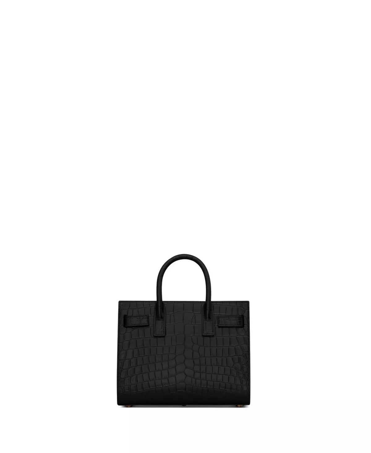 Mini Sac De Jour in Matte Crocodile Embossed Leather - 2