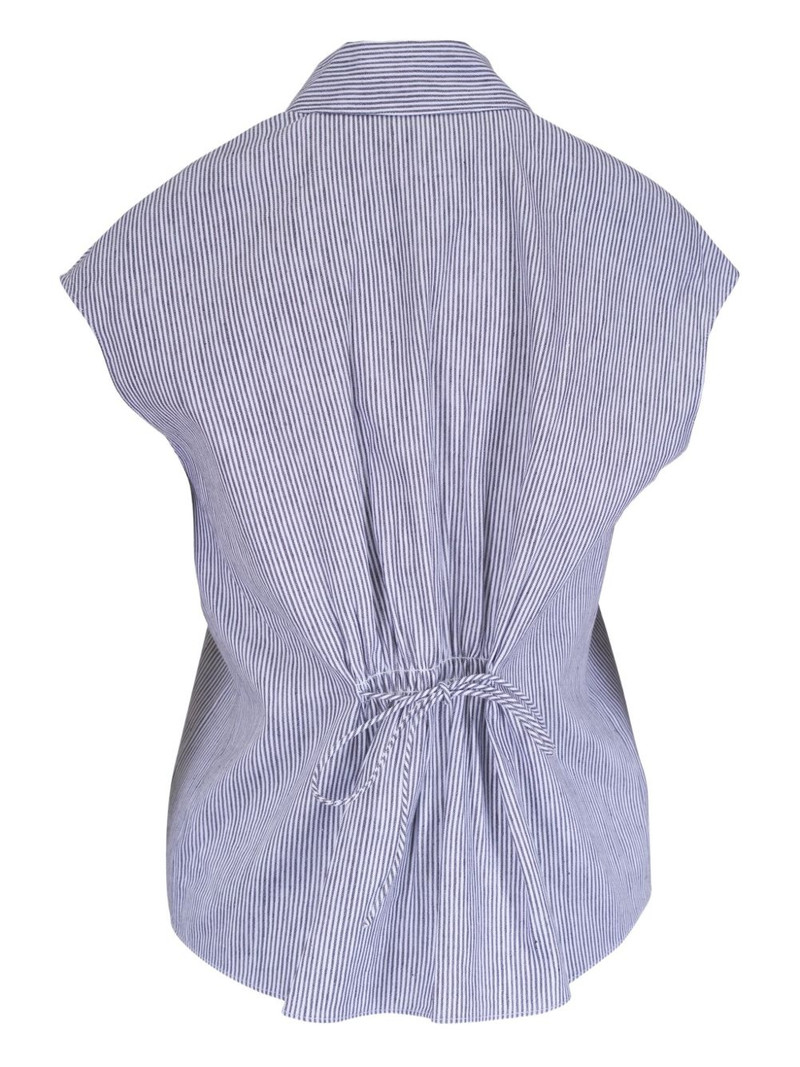 Vince striped shirt outlook