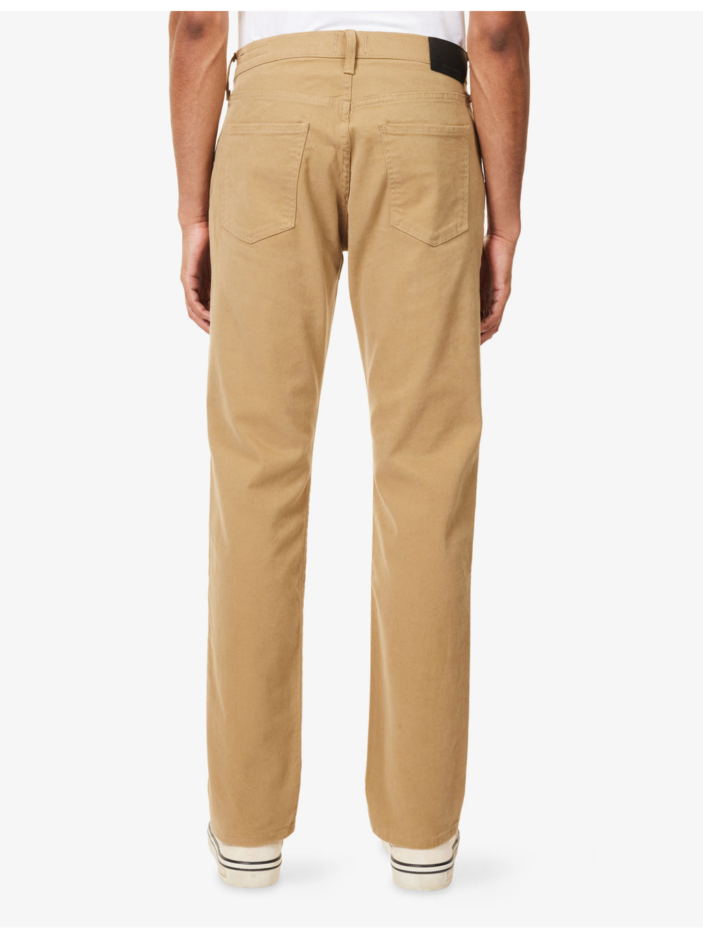 Elijah Straight-Leg Stretch-Denim And Cashmere Jeans - 4