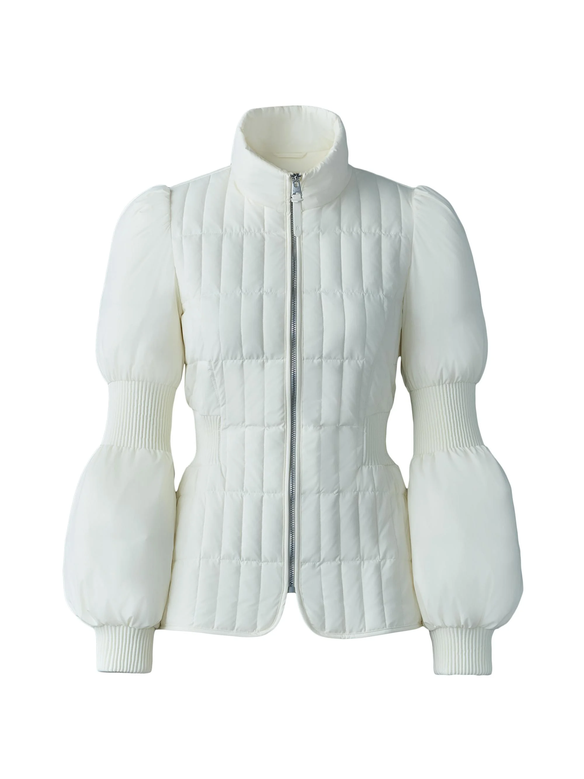 Women's Felicia Quilted Down Jacket - Cream - 1