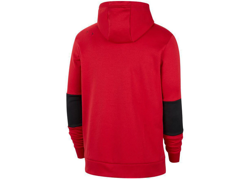 Jordan Jordan Air Therma Fleece Hoodie Red/Black outlook