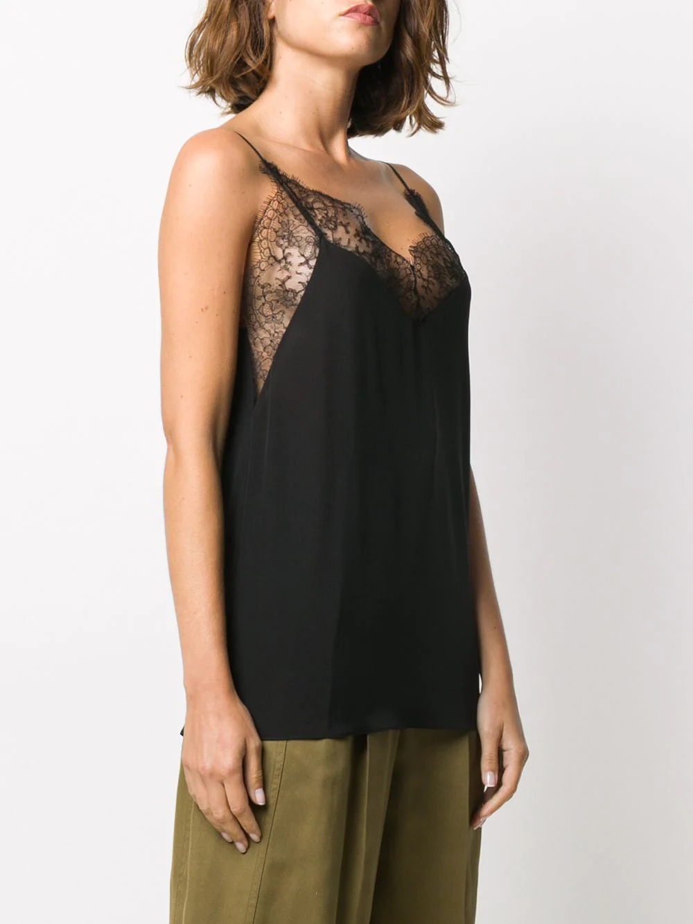 lace trim camisole - 3