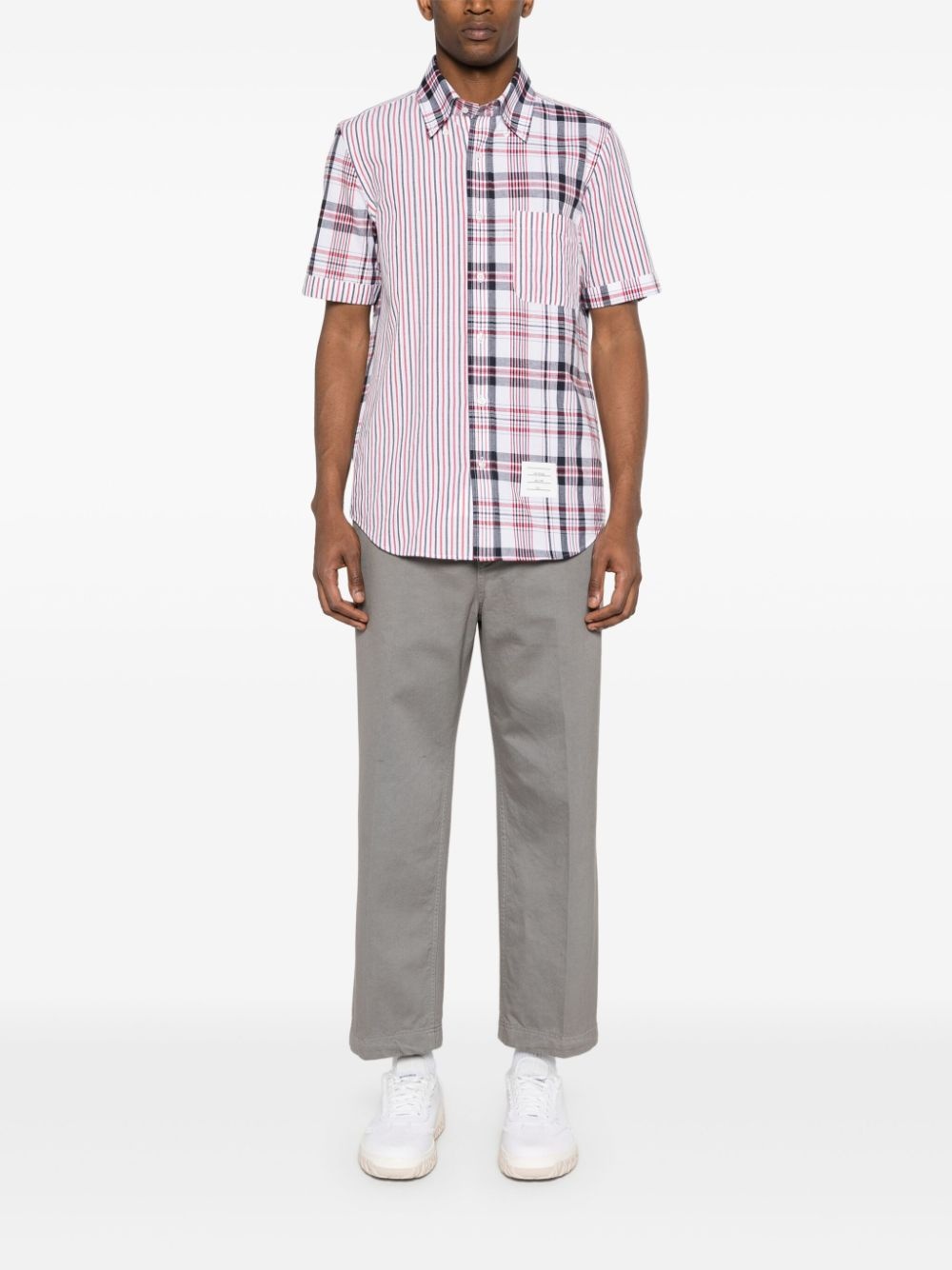 RWB stripe cotton chinos - 2