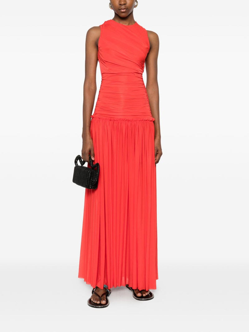 SIEDRÉS Alina ruched maxi dress outlook