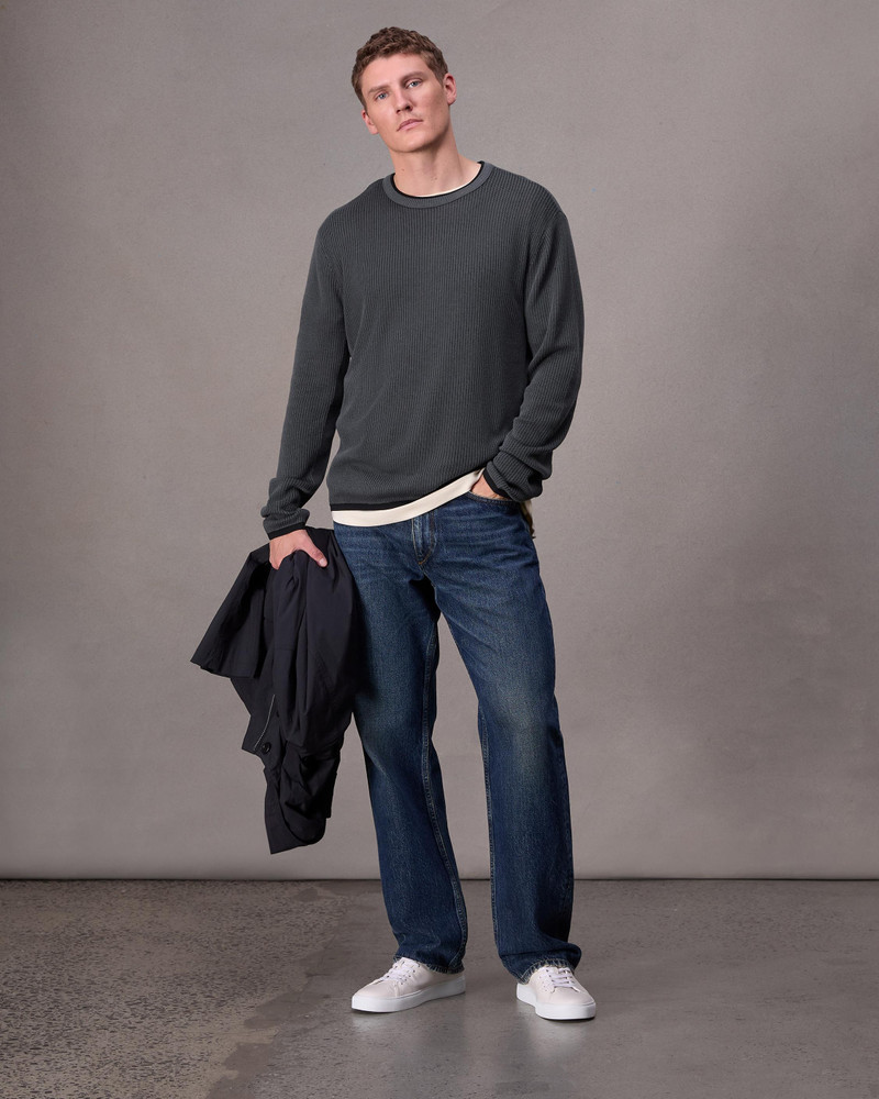 rag & bone Harvey Cotton Crew outlook