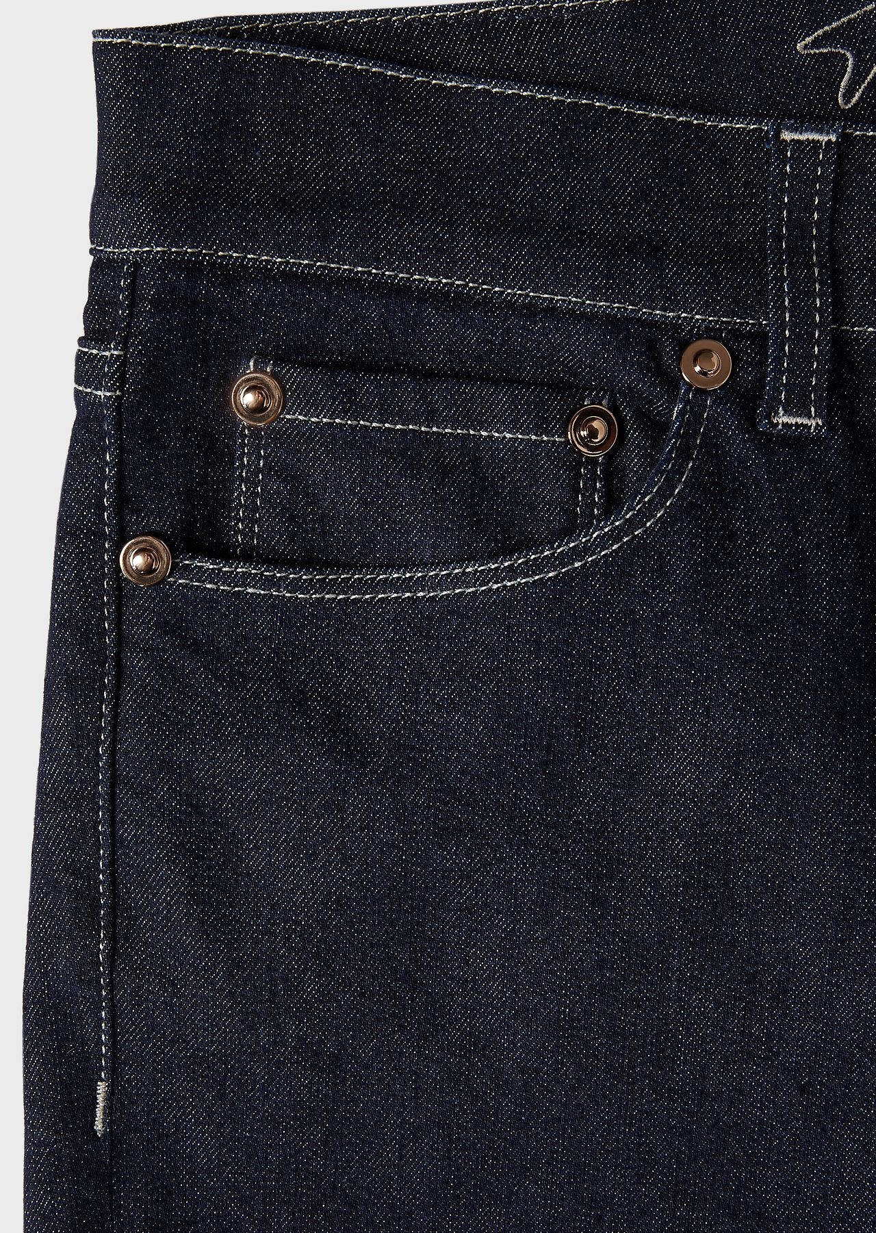 Slim-fit jeans in stretch cotton denim - 5