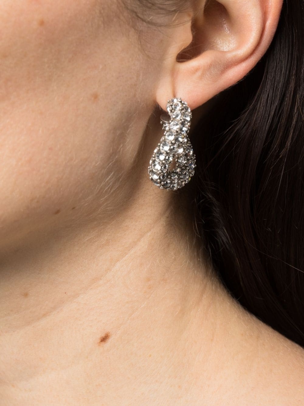 Funky Ring crystal-embellished earrings - 3