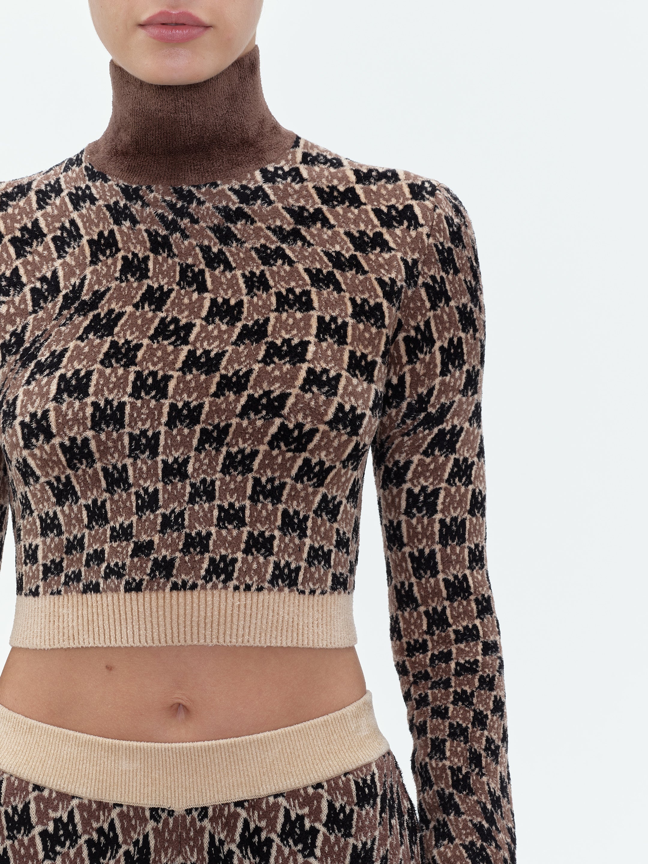 MA SWIRL L/S CROP TOP - 9