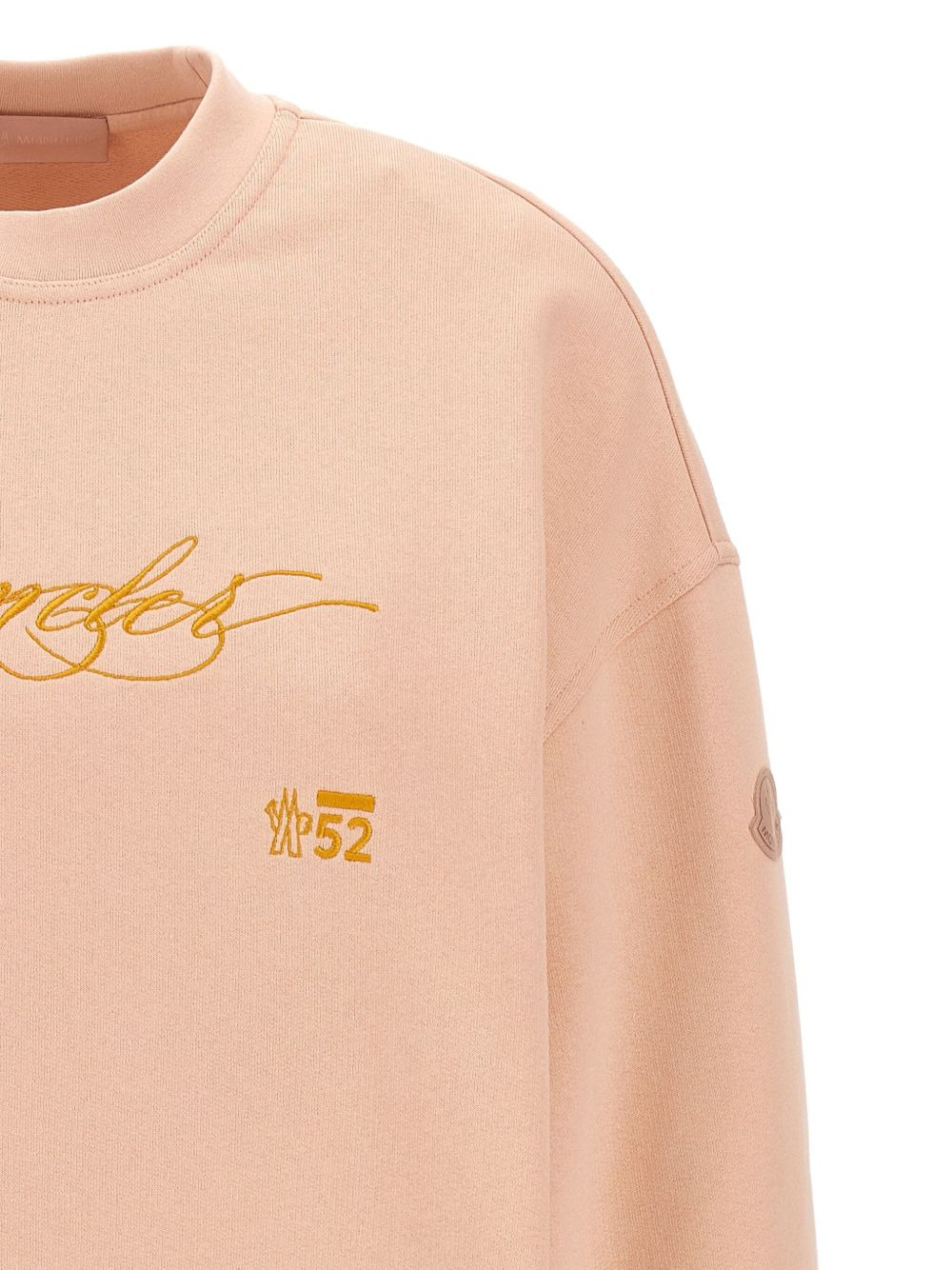 embroidered crew-neck sweatshirt - 3