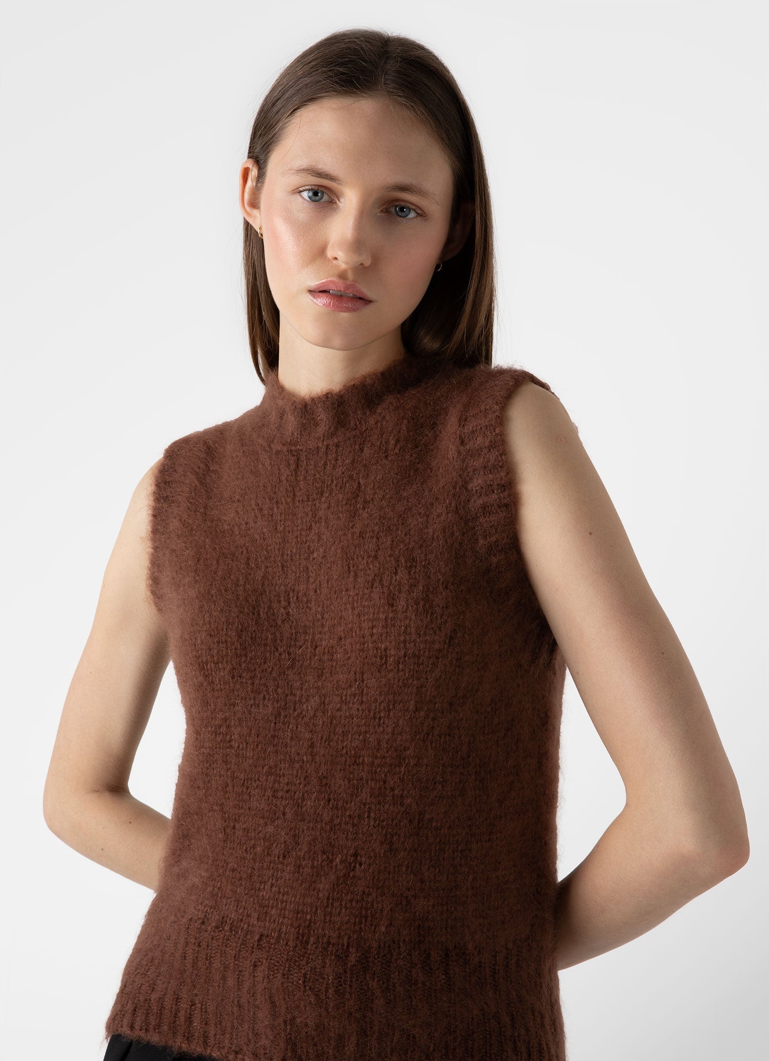 Mohair Silk Vest - 3