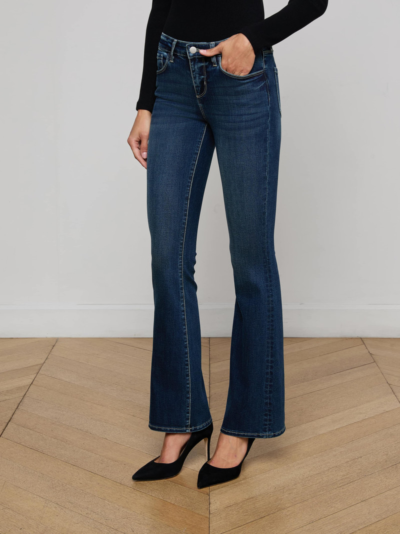 Cara Low-Rise Bootcut Jean 4