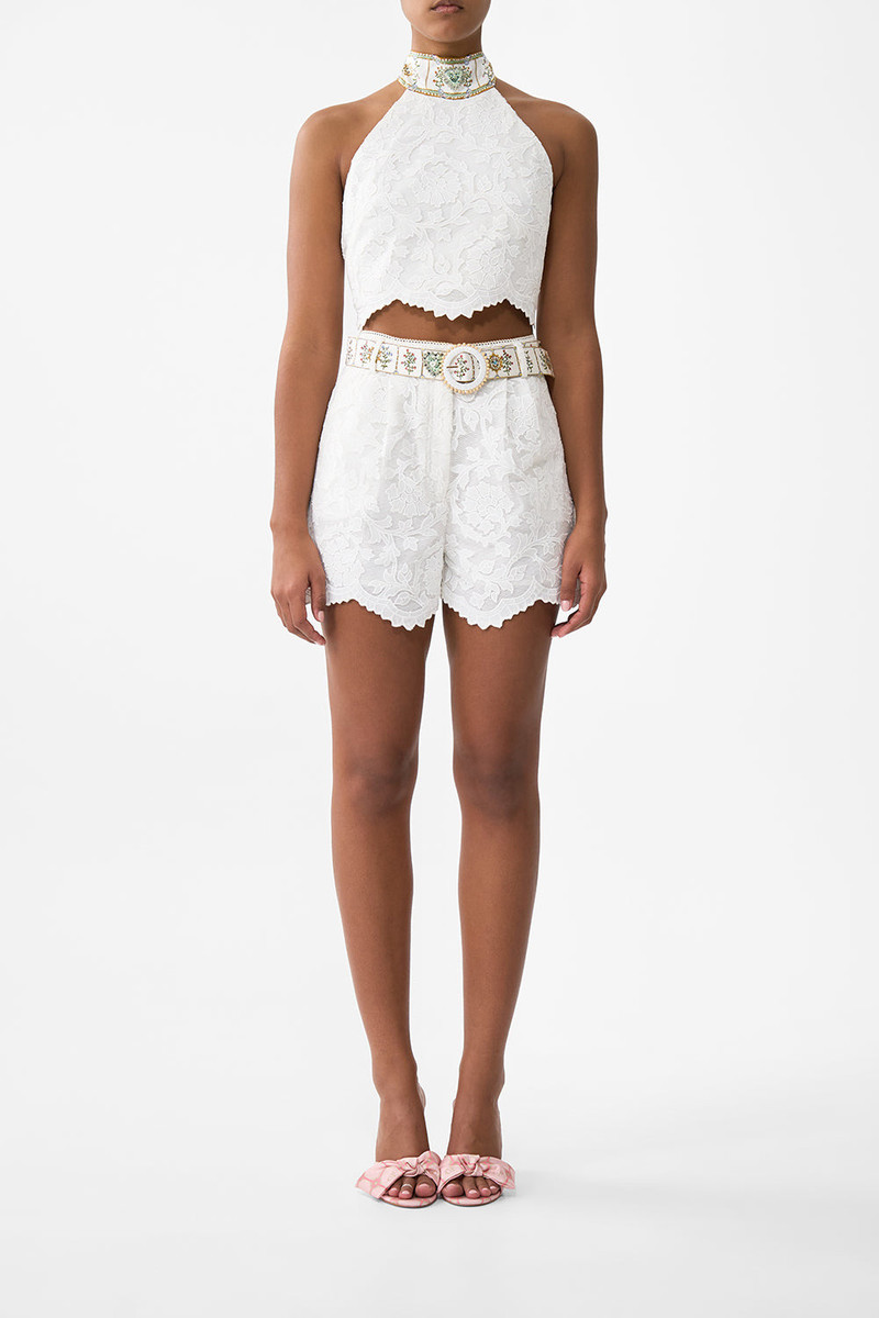 CAMILLA TUCK FRONT SHORT outlook