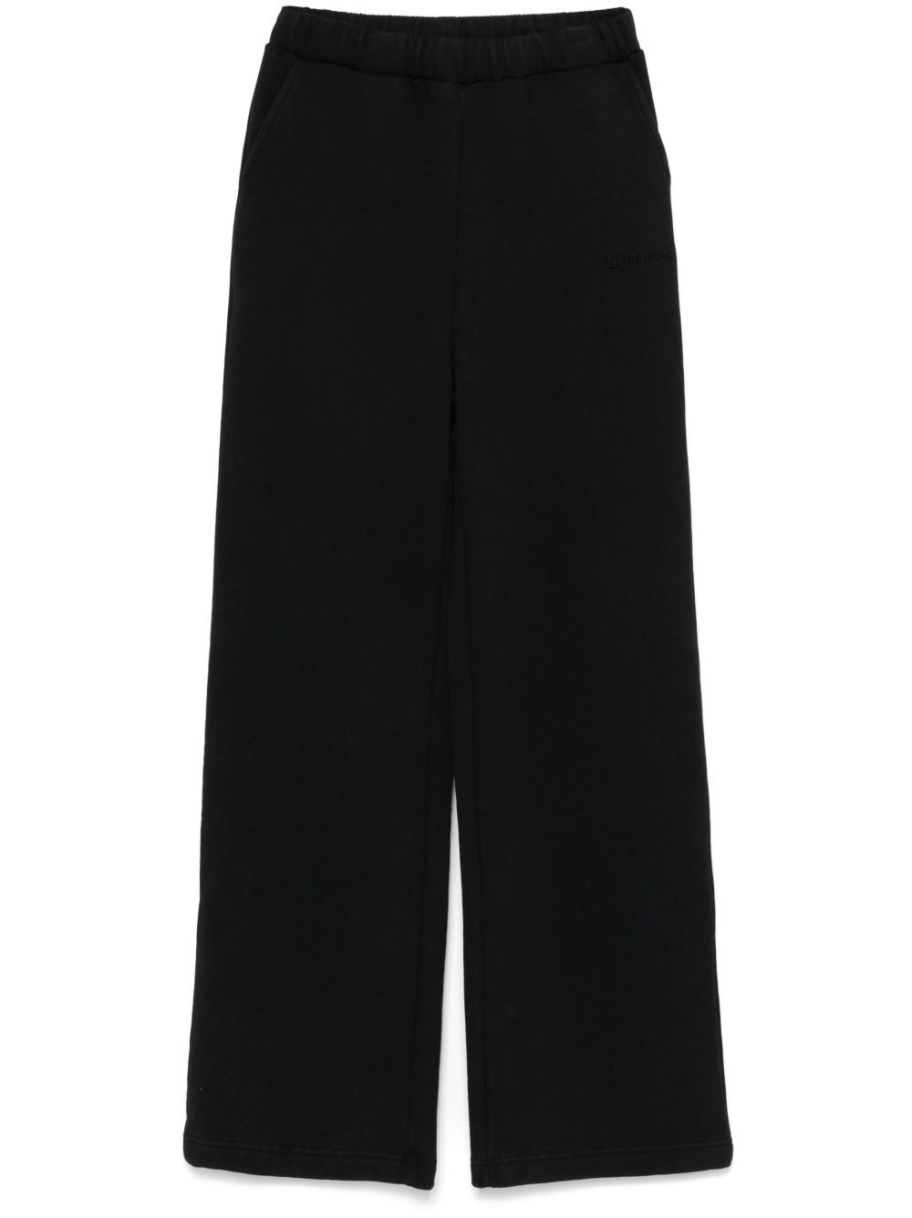organic cotton track trousers - 1
