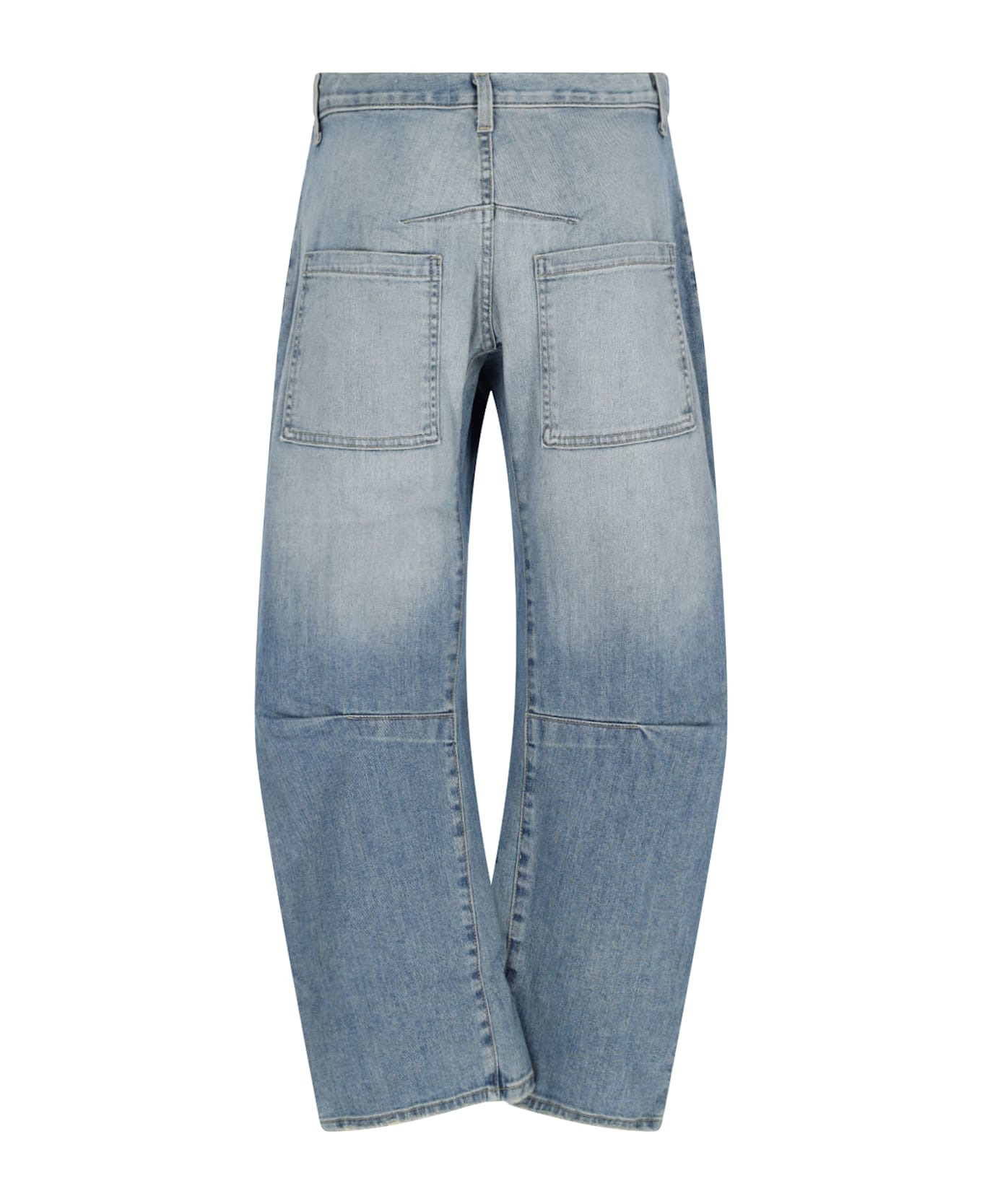'shon' Curved Jeans - 2
