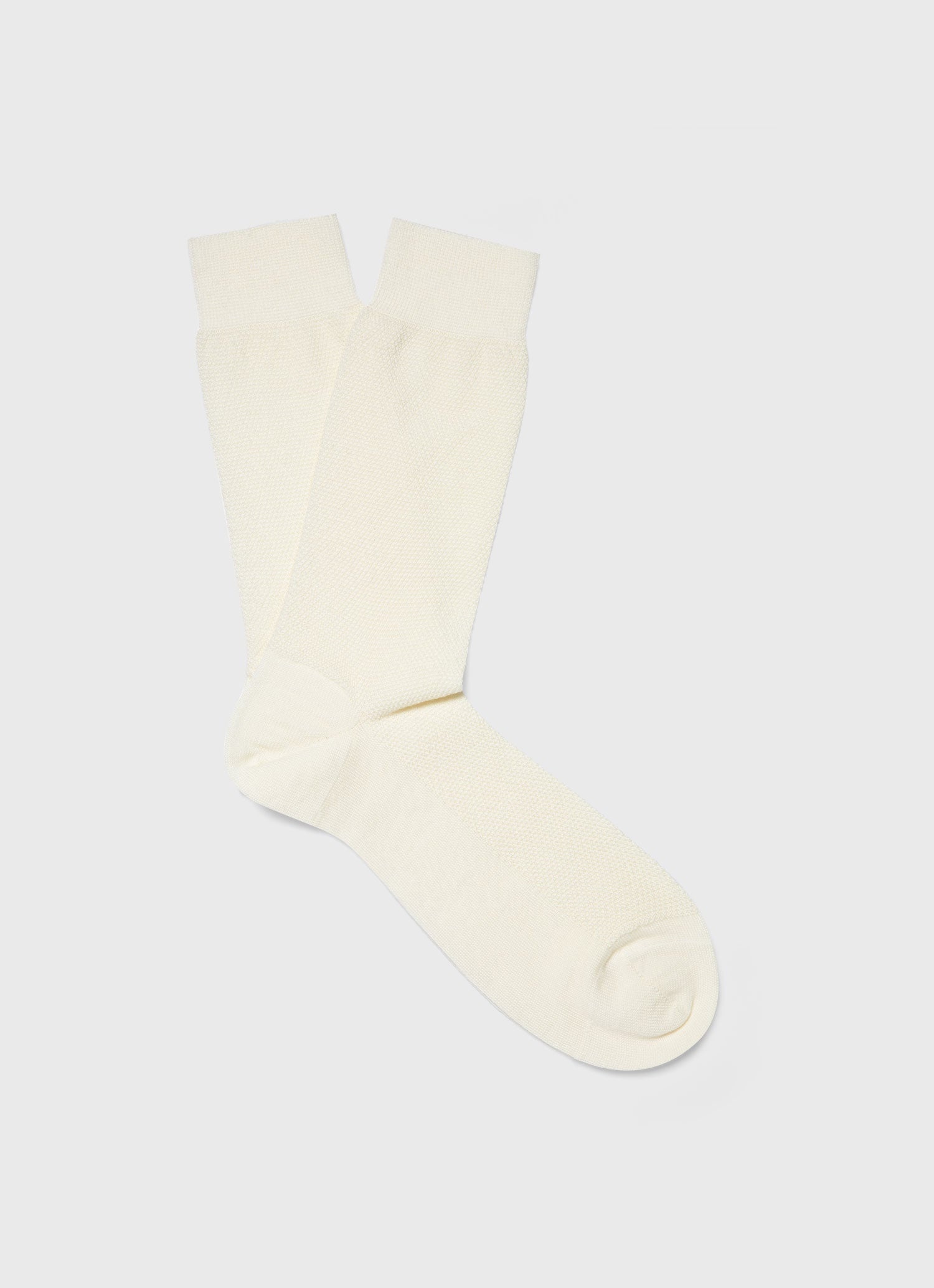 Merino Wool Waffle Socks - 1